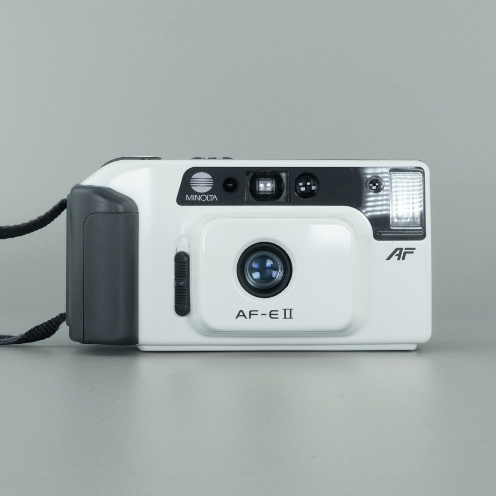 Minolte AF-E II (Limited White Edition) — LensFayre