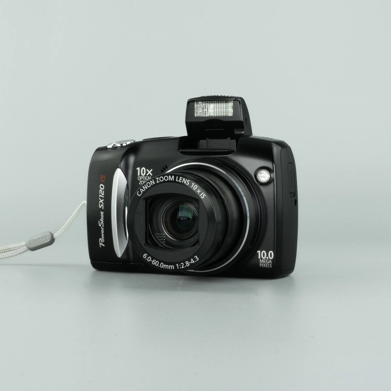 Canon PowerShot SX120 IS Compact digital point and shoot camera, y2k digicam