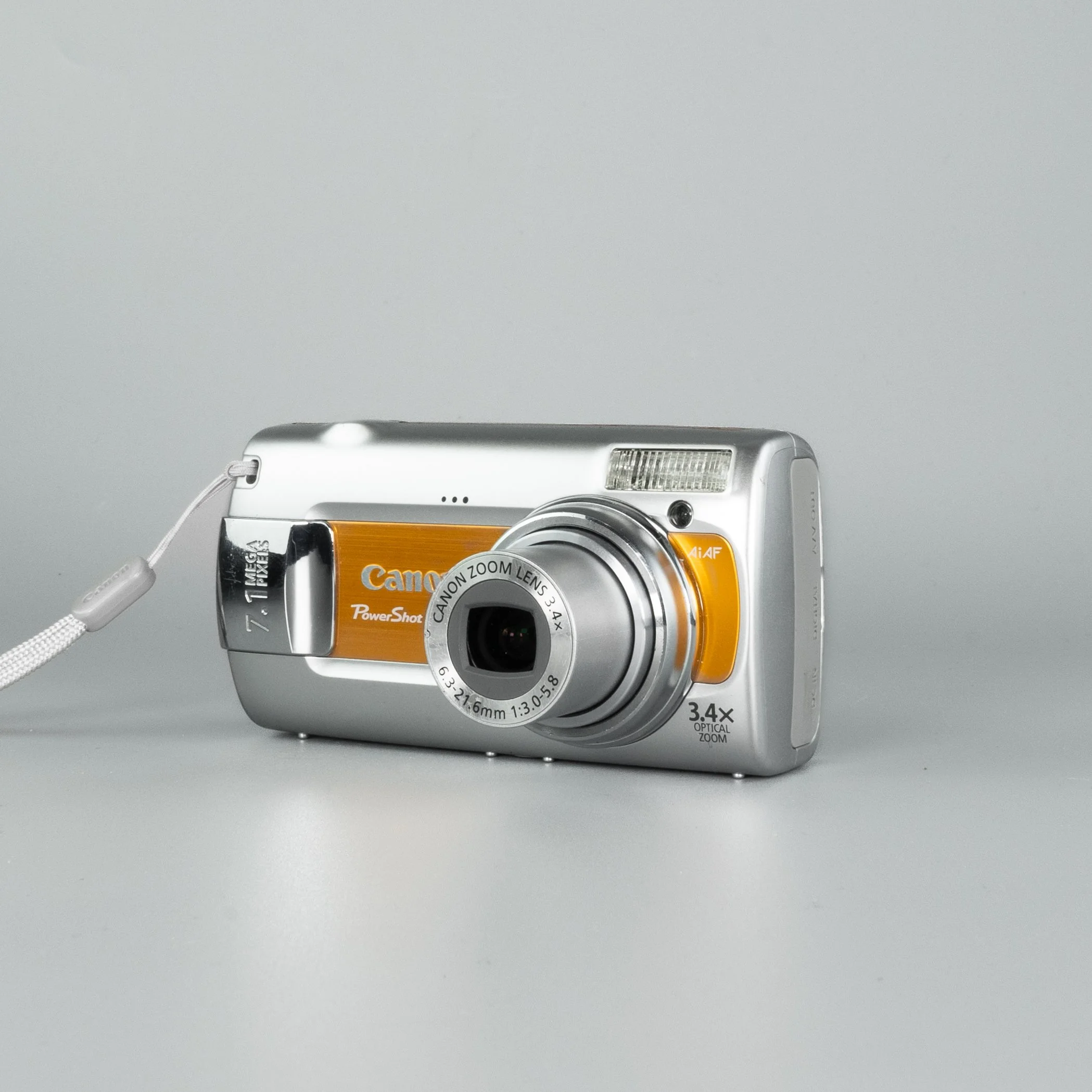美品✨単三電池Canon PowerShot A470 コンパクトデジタルカメラ 【公式 
