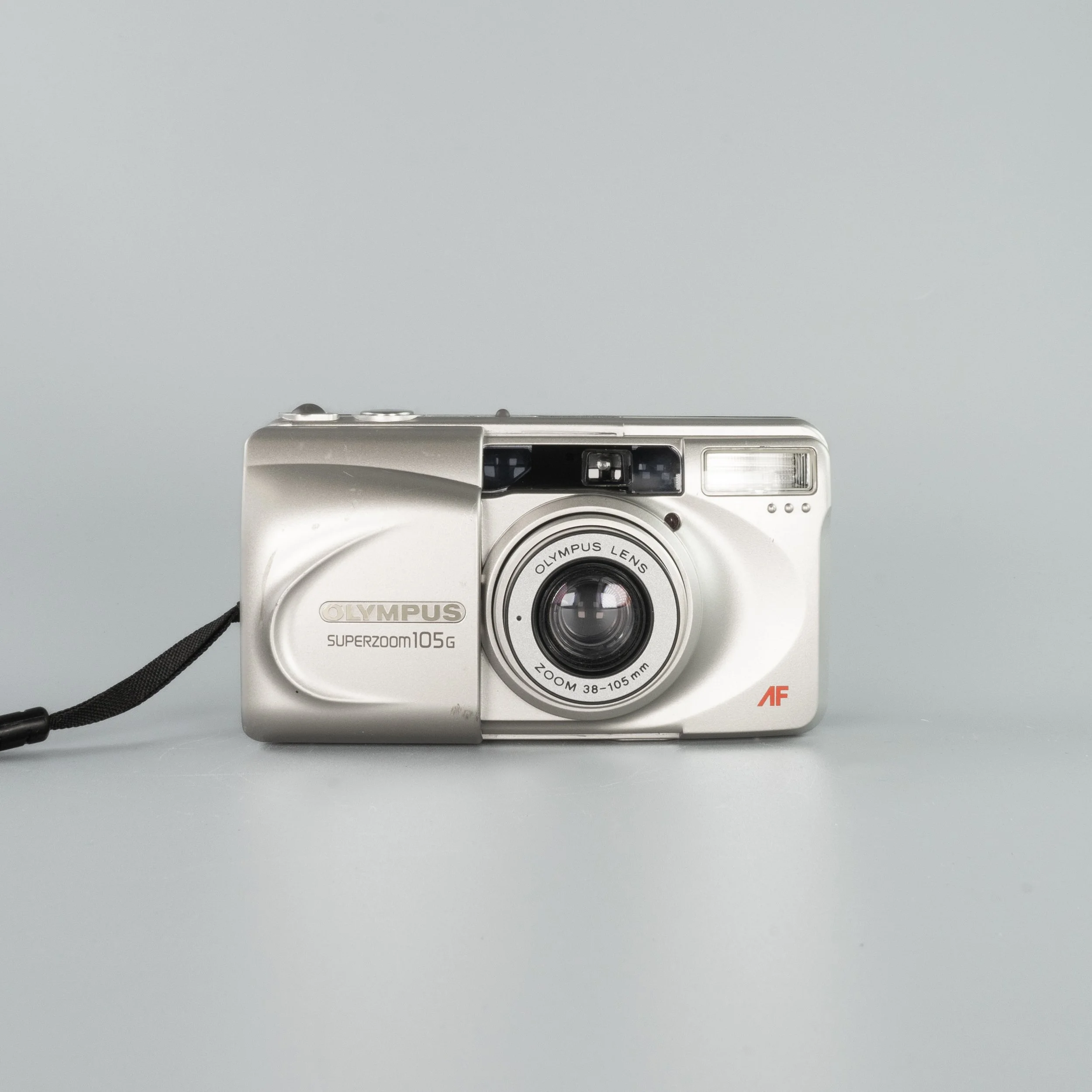 Olympus Superzoom 105G 35mm Point and Shoot Film Camera — LensFayre