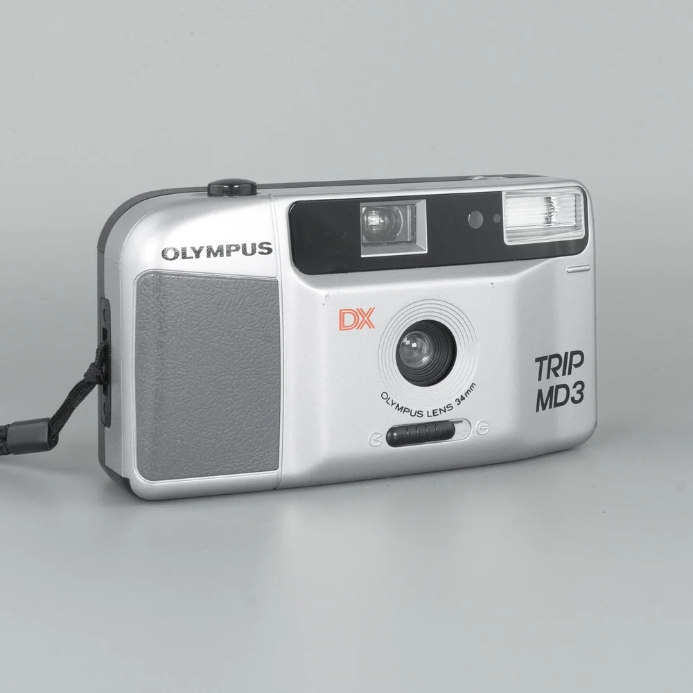 Olympus Trip MD3 Silver 35mm Film Camera — LensFayre