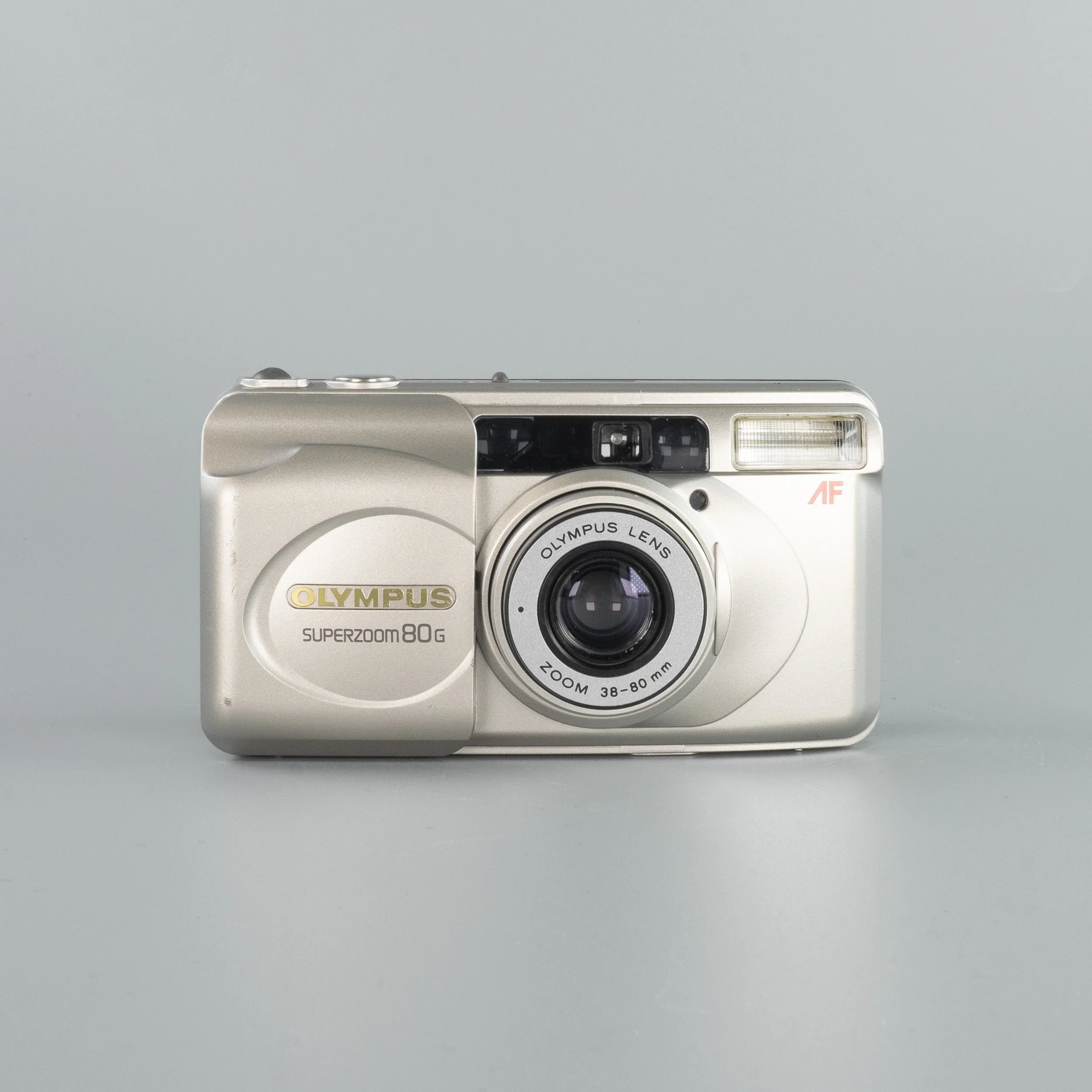 Olympus Superzoom 80G 35mm Point and Shoot Film Camera — LensFayre