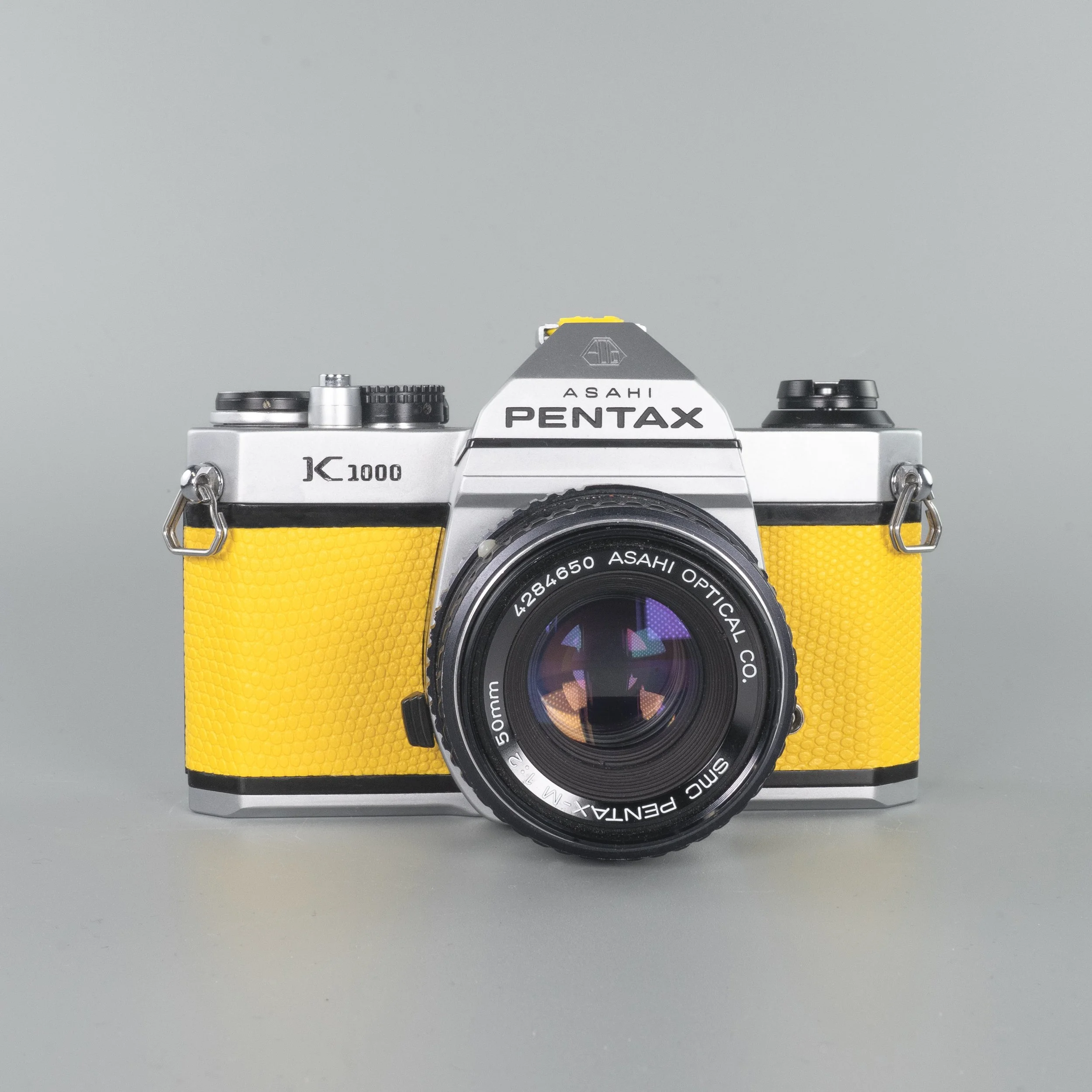 Pentax K1000 (Sunflower) Refurbished 35mm SLR Film Camera — LensFayre