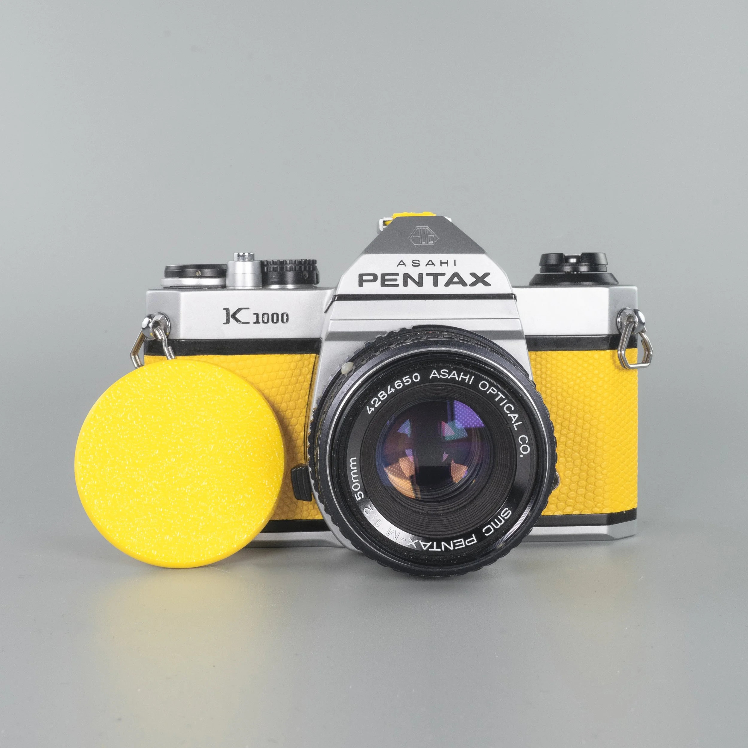 Pentax K1000 (Sunflower) Refurbished 35mm SLR Film Camera — LensFayre