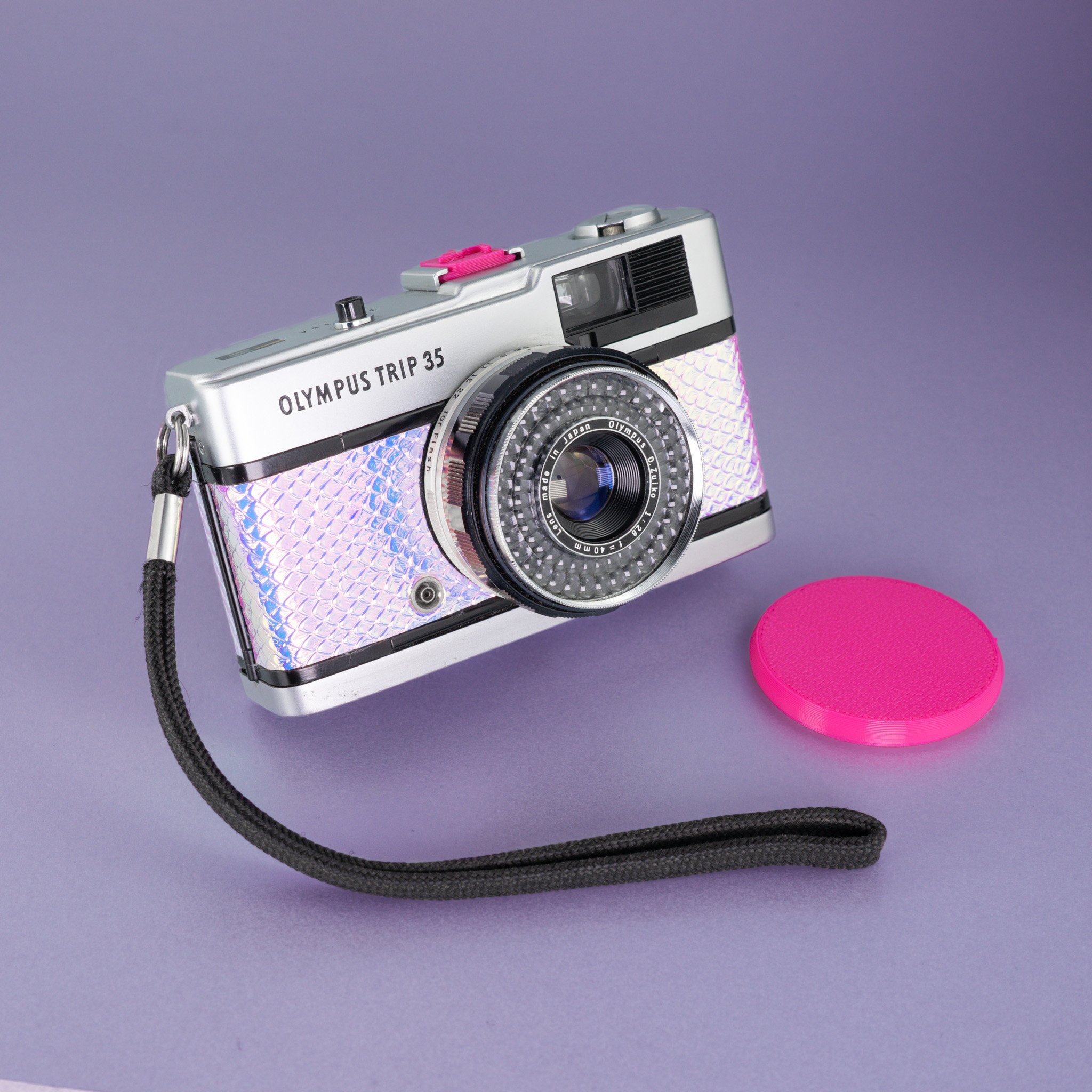 Olympus Trip 35 (Y2K / Holographic) Refurbished 35mm Point and Shoot