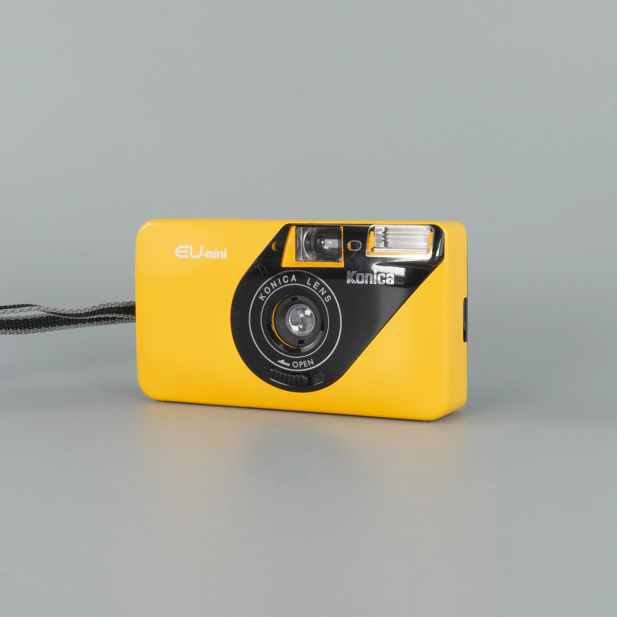 Konica EU Mini Yellow 35mm Point and Shoot Film Camera — LensFayre