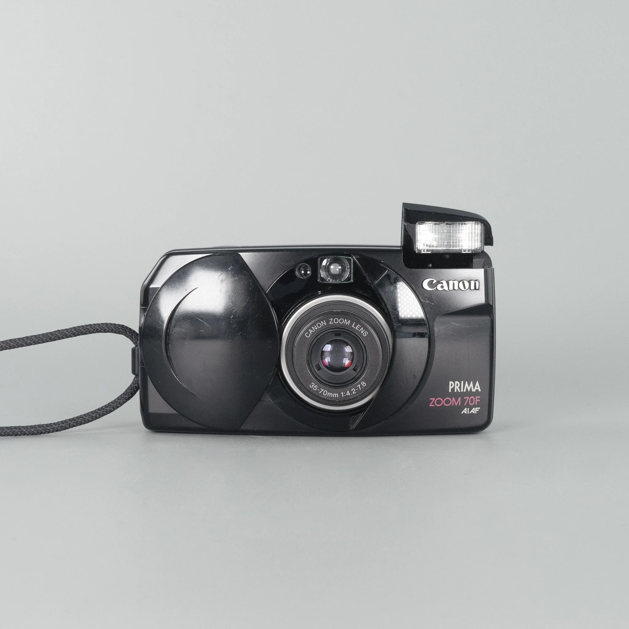 Film 35mm Canon Sure Shot 76 Zoom Broken Camera Club Point And