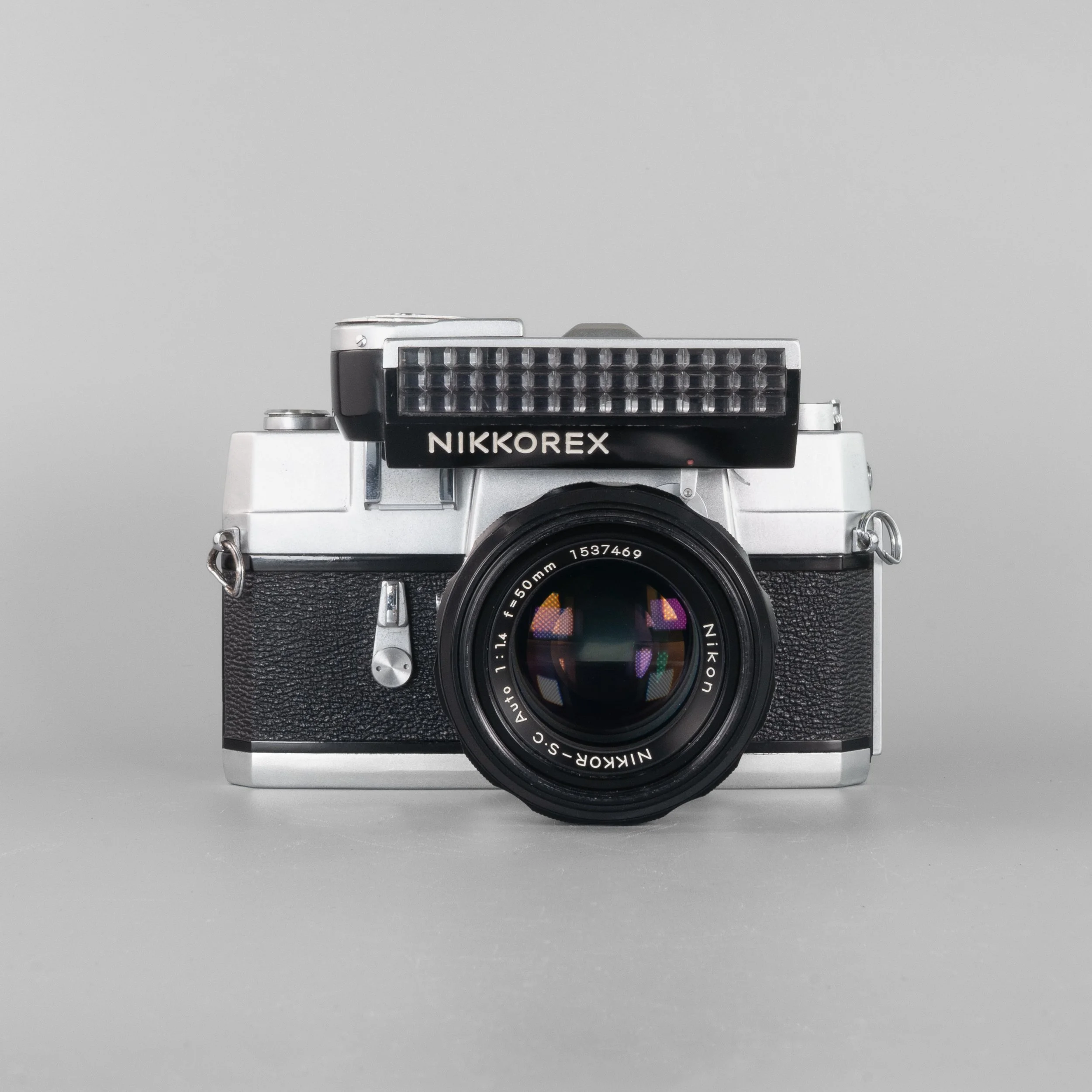 Nikkorex F SLR Film Camera refurbished analogue photography Buy now pay later Clearpay Klarna affordable vintage reusable