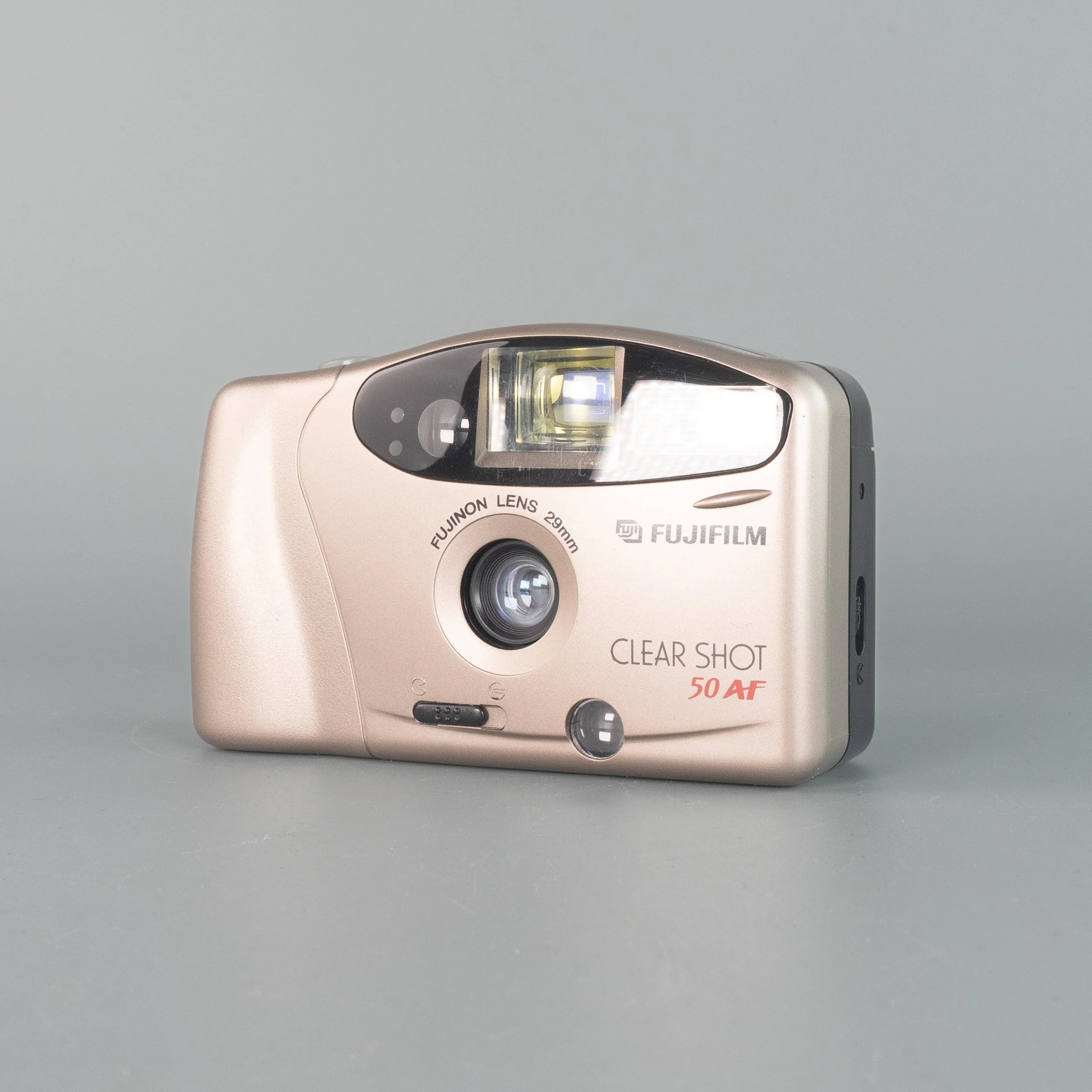 Fuji Clear Shot 50 AF 35mm Film Camera Point And Shoot analogue photography Buy now pay later Clearpay Klarna affordable film camera vintage film camera reusable film camera best film camera