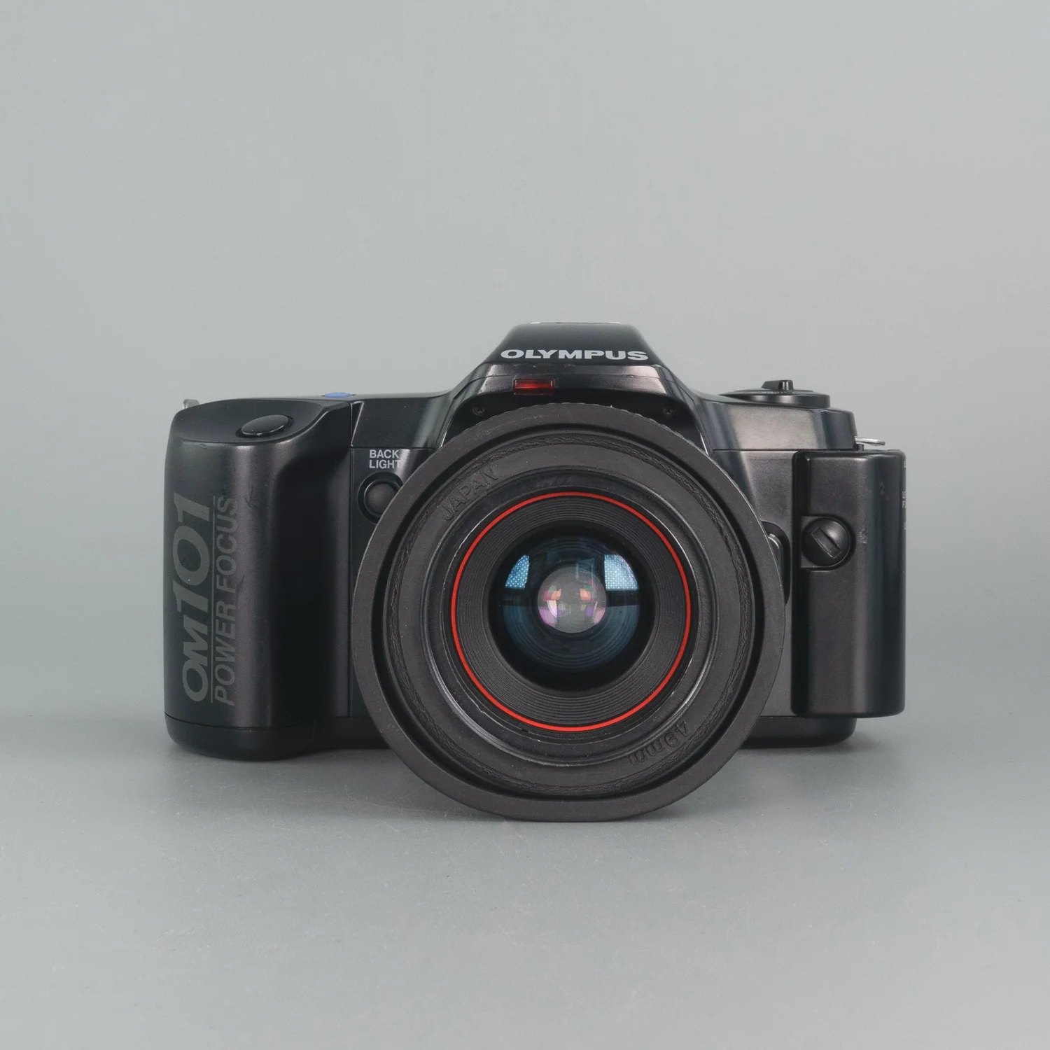 Olympus OM101 Power Focus 35mm SLR Point and shoot Film Camera refurbished analogue photography Buy now pay later Clearpay Klarna affordable vintage reusable best film camera