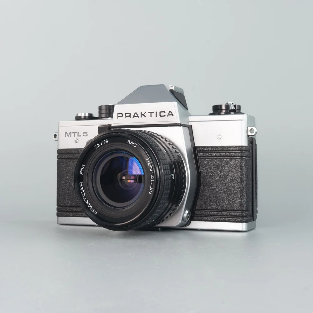 PRAKTICA MTL 5 B Appareil Photo Reflex SLR Pentacon 35Mm Boîtier EUR 60,49 - FR