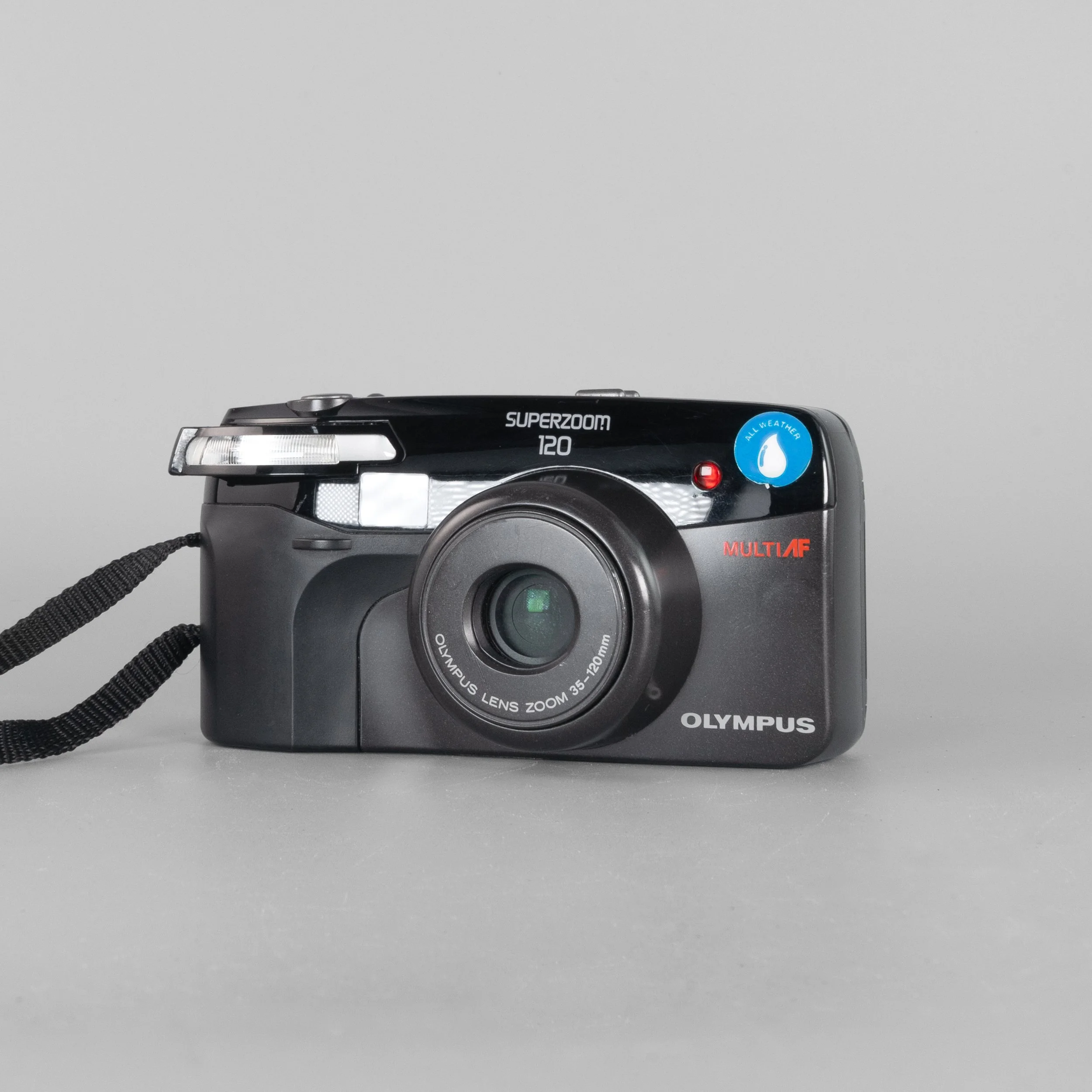 Olympus Superzoom 120 35mm Film Camera -point and shoot camera - analogue film camera - 35mm film - Buy now pay later. Clearpay. Klarna