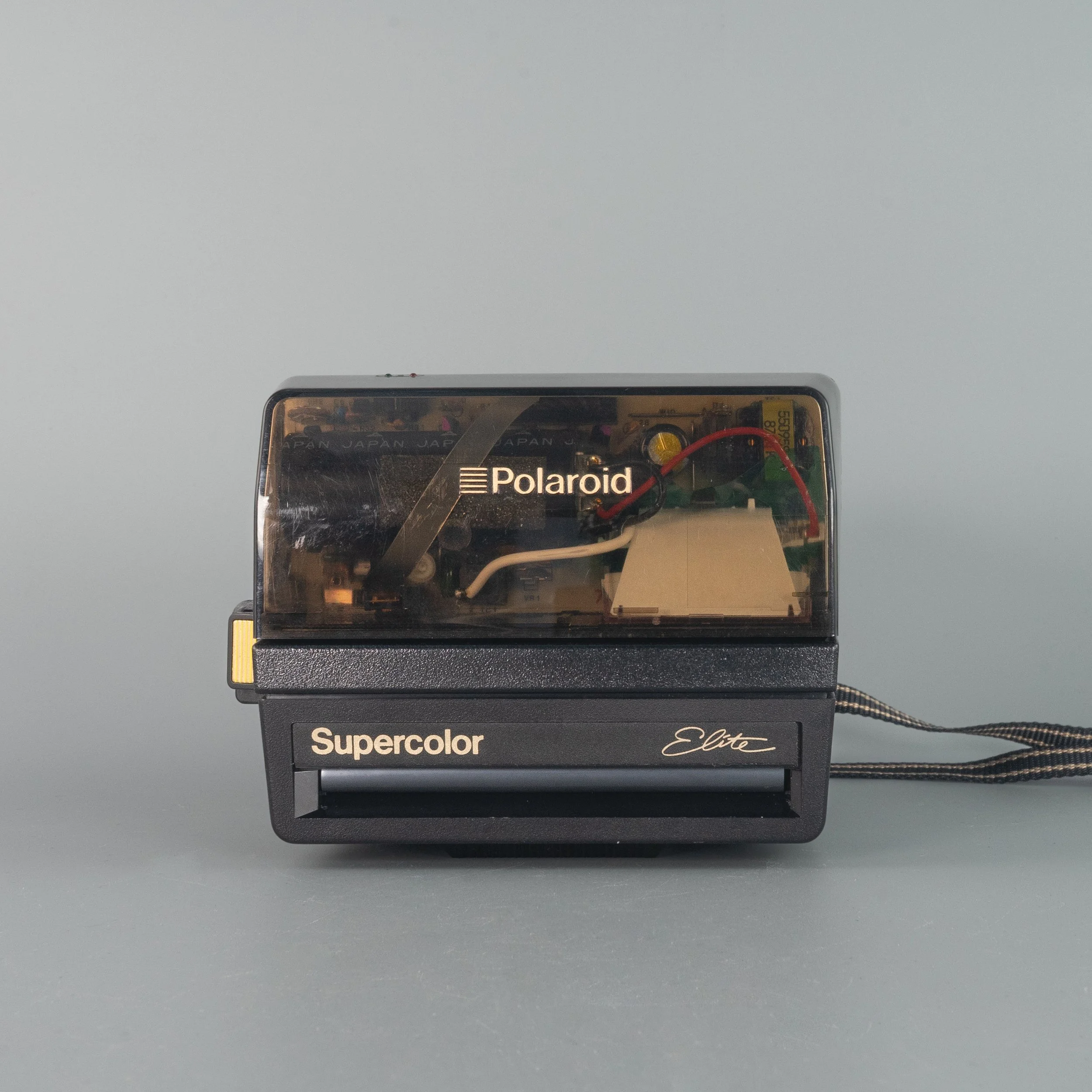 Polaroid Supercolor Elite rare transparent 600 instant Film Camera refurbished analogue photography  affordable vintage reusable best film camera