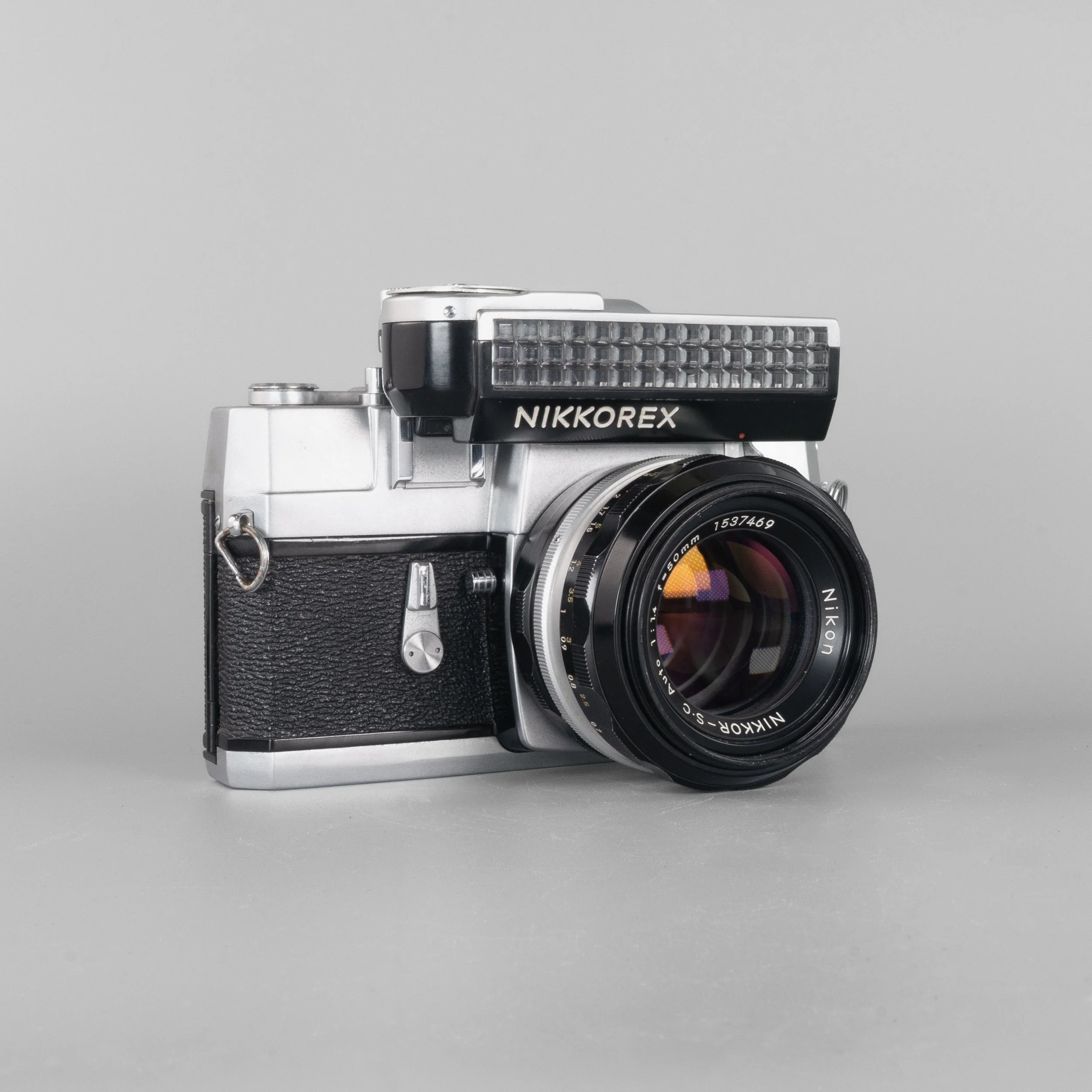 Nikkorex F SLR Film Camera refurbished analogue photography Buy now pay later Clearpay Klarna affordable vintage reusable