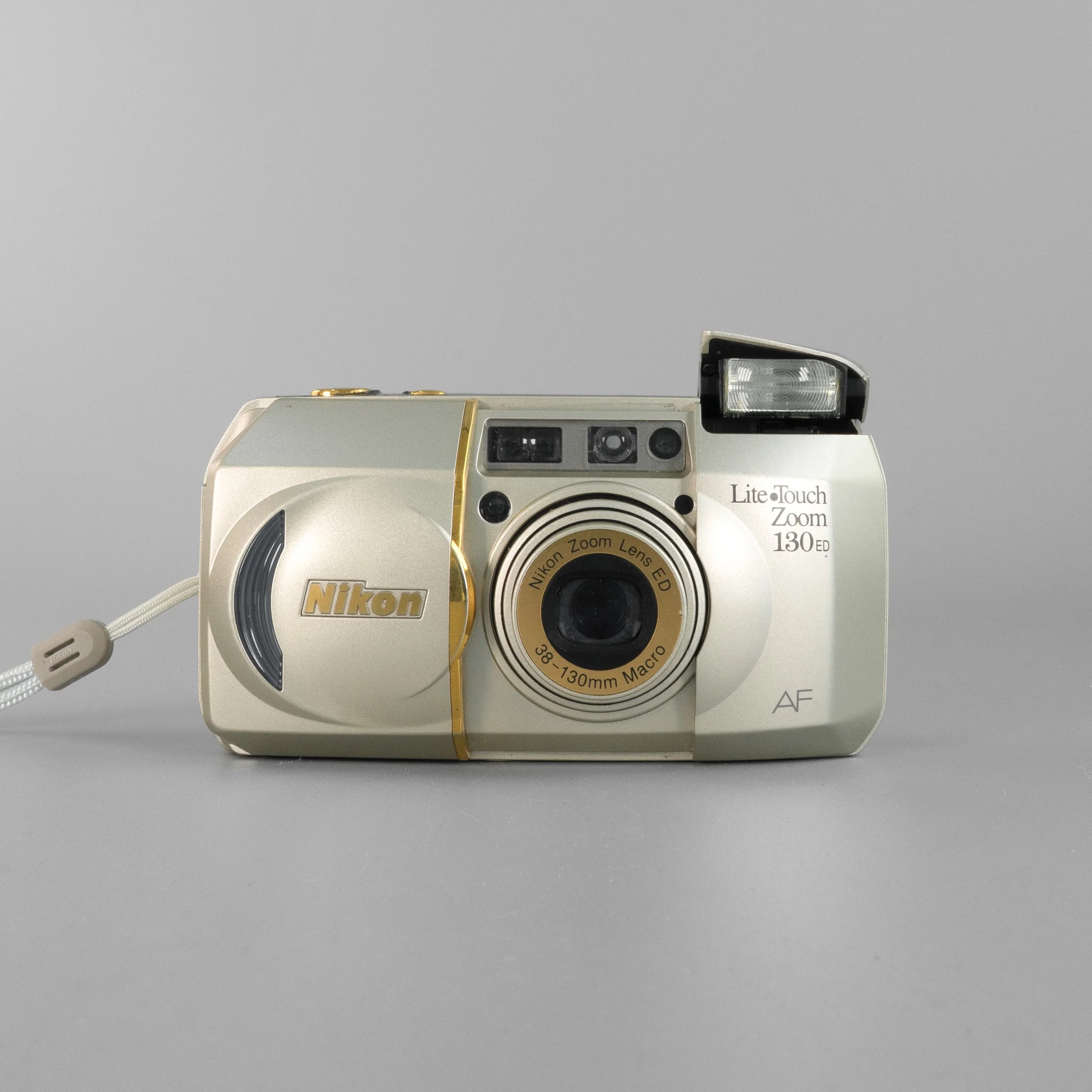Nikon Lite Touch 130 ED compact Point and shoot Film Camera refurbished analogue photography affordable vintage reusable best film camera