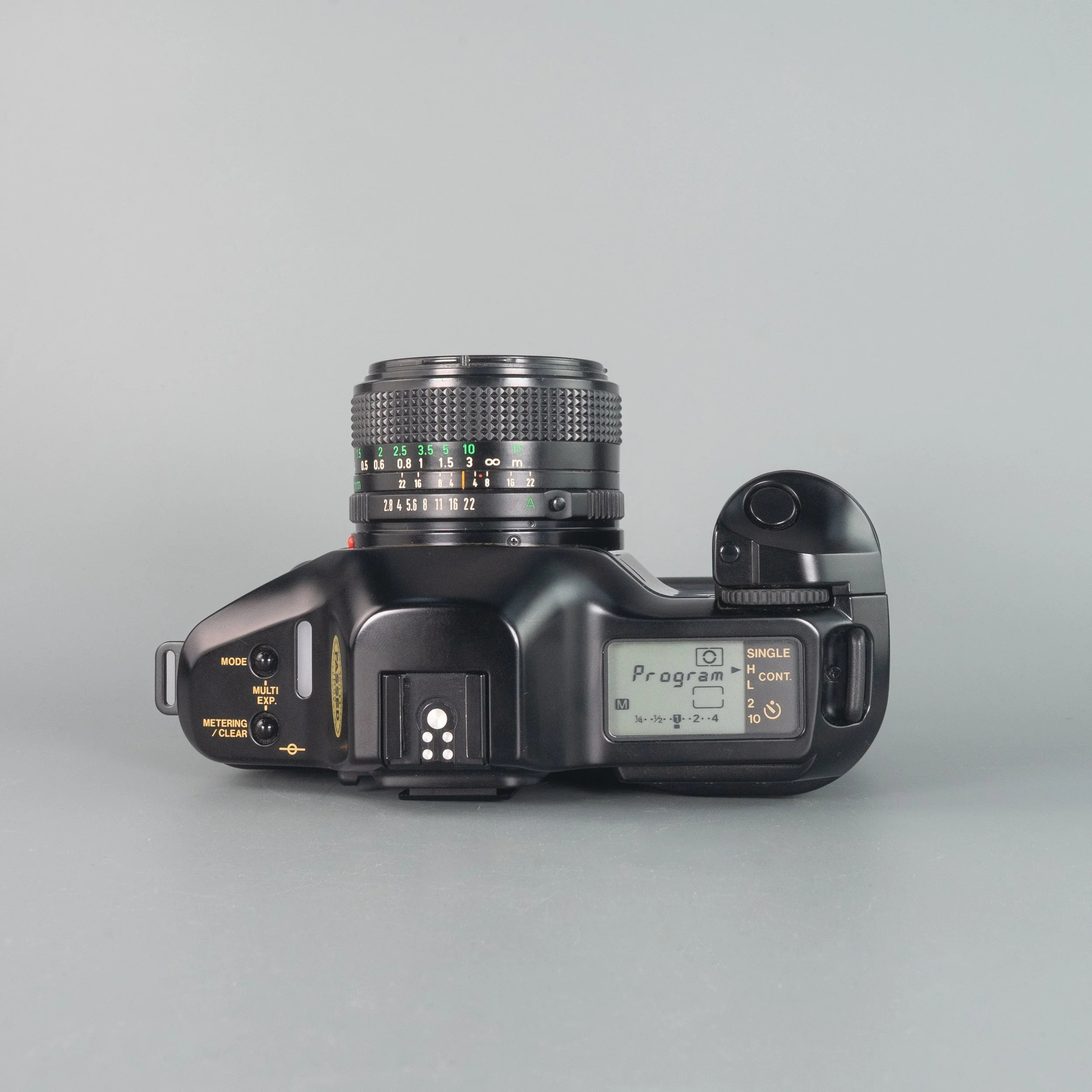 Canon T90-1 35mm SLR Film Camera refurbished analogue photography Buy now pay later Clearpay Klarna affordable vintage reusable best film camera West Yorkshire Cameras