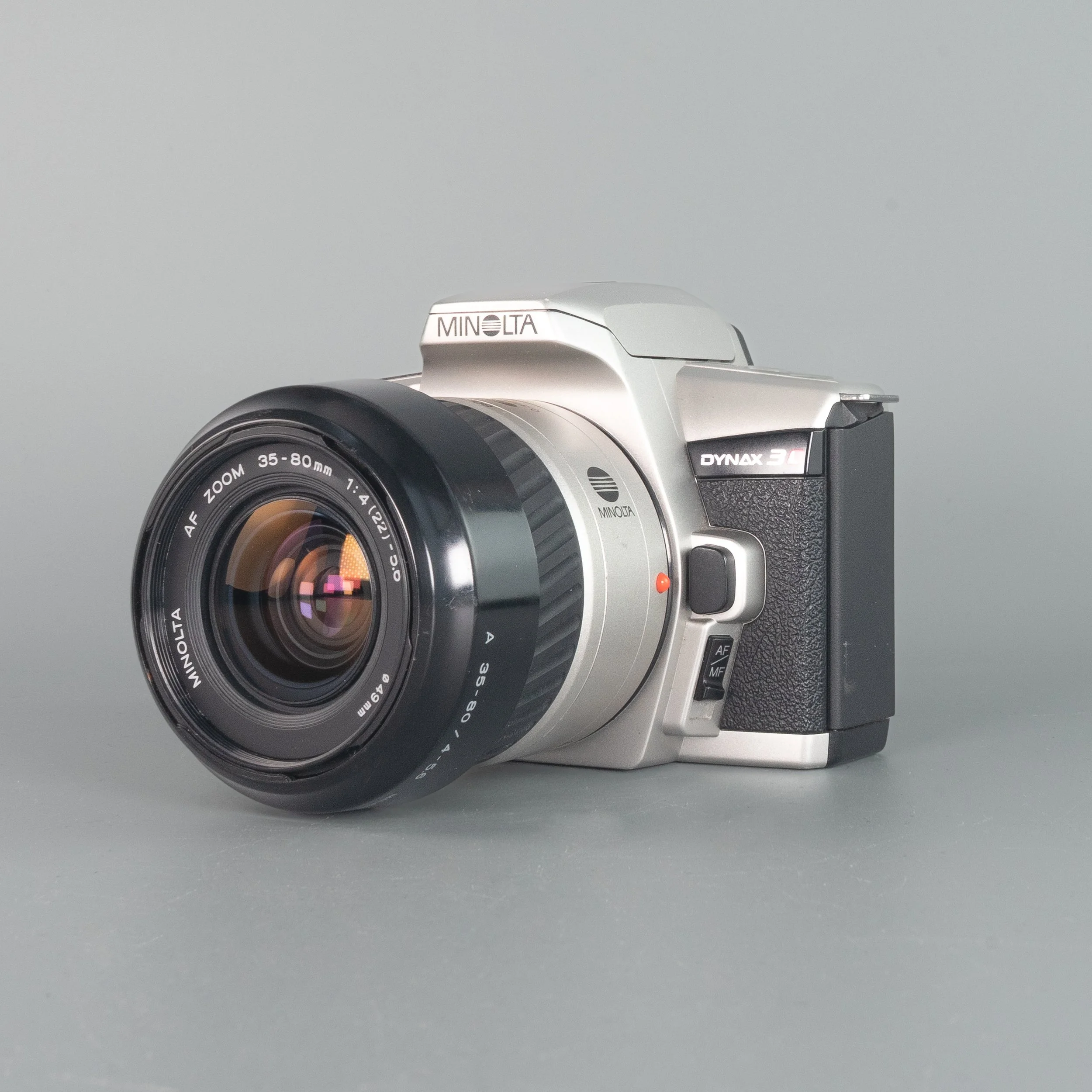 Minolta Dynax 3L 35mm SLR Film Camera refurbished analogue photography Buy now pay later Clearpay Klarna affordable vintage reusable best film camera West Yorkshire Cameras