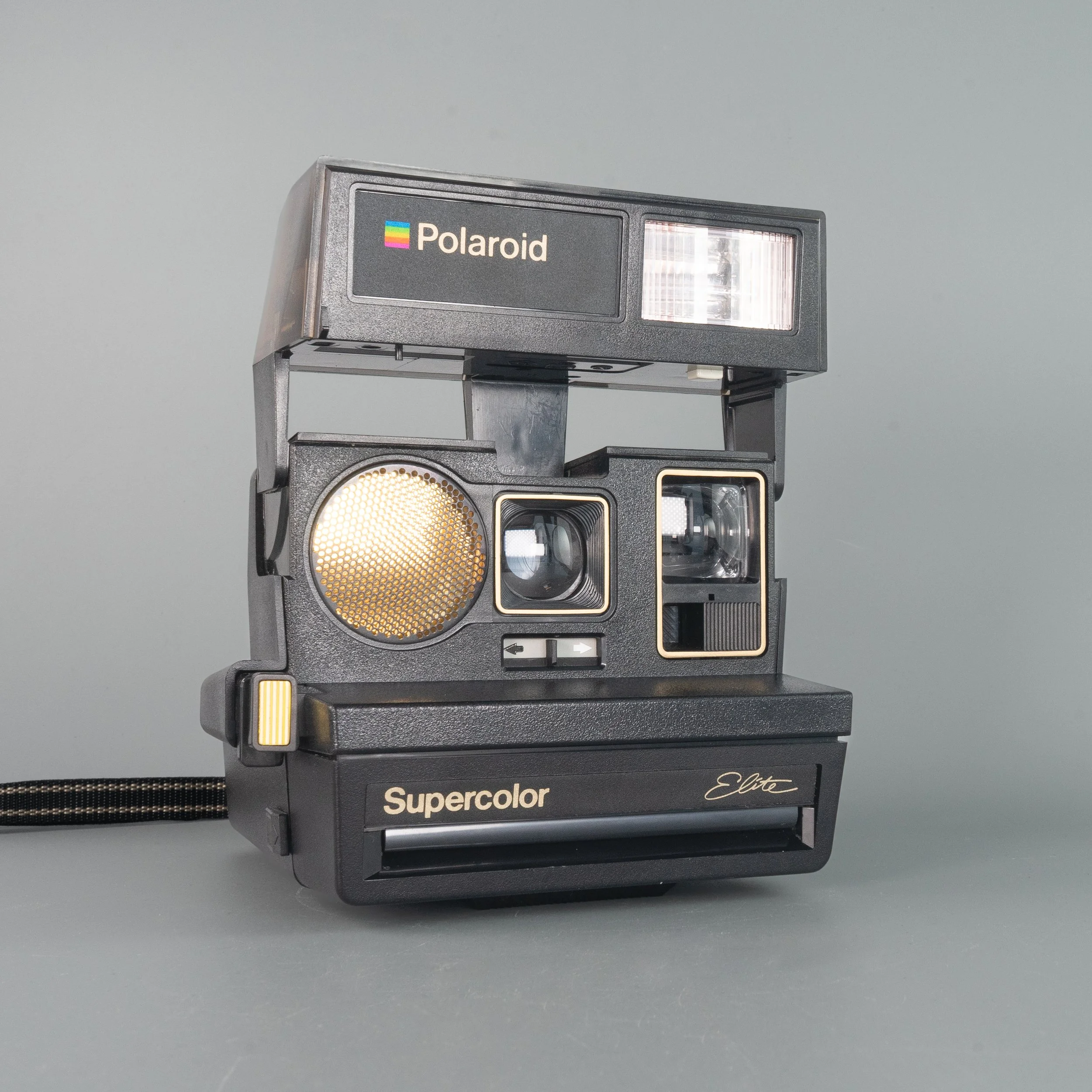 Polaroid Supercolor Elite rare transparent 600 instant Film Camera refurbished analogue photography  affordable vintage reusable best film camera