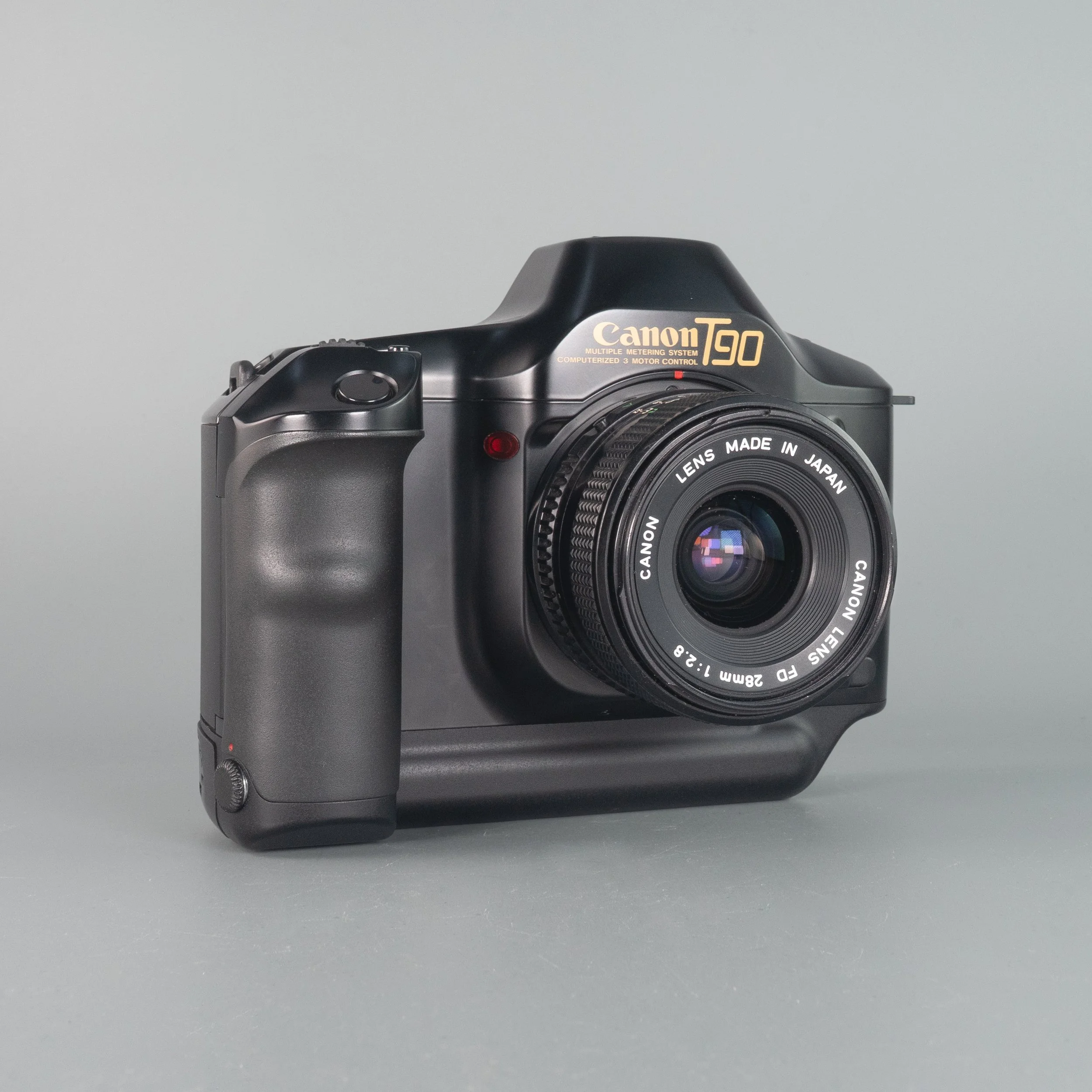 Canon T90-1 35mm SLR Film Camera refurbished analogue photography Buy now pay later Clearpay Klarna affordable vintage reusable best film camera West Yorkshire Cameras