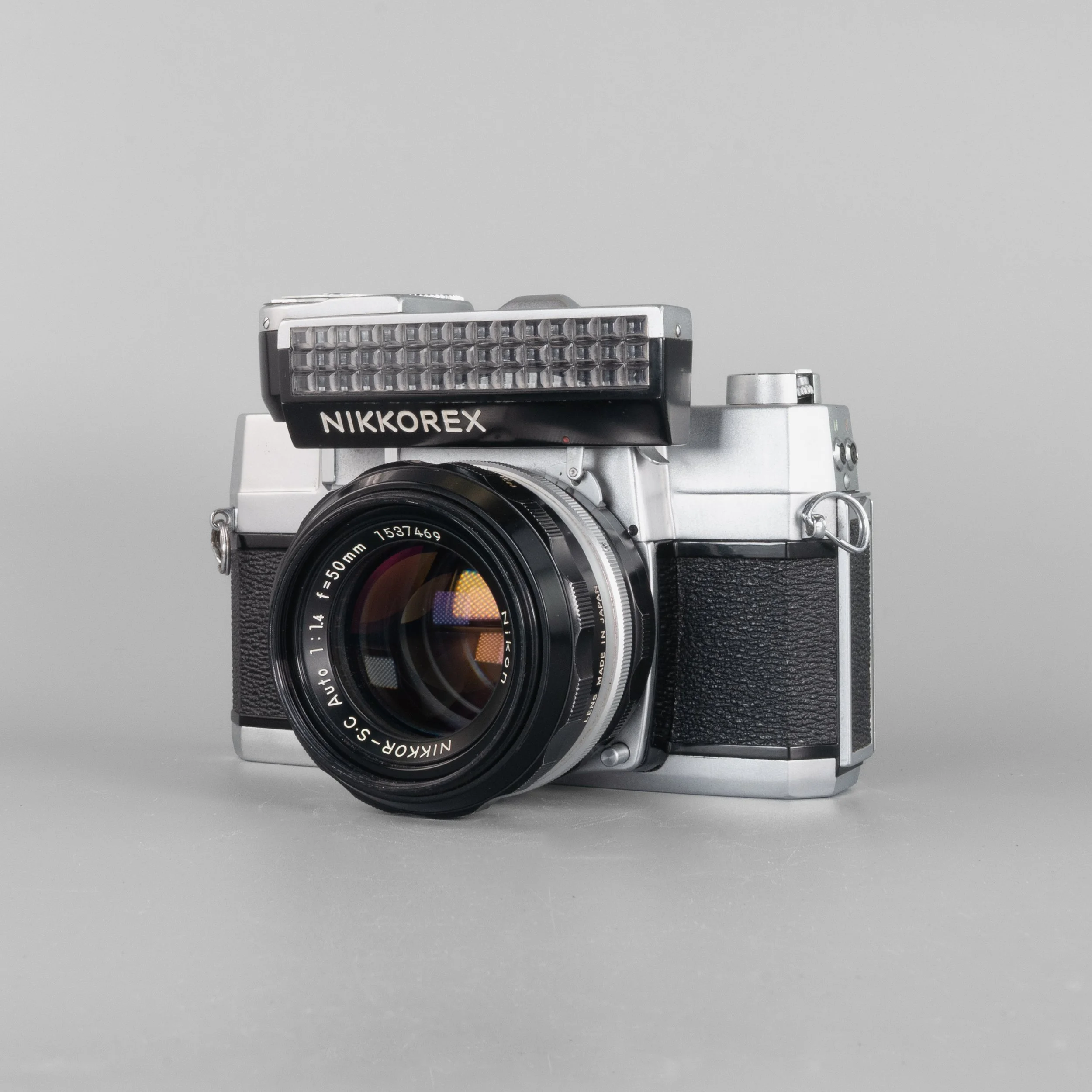 Nikkorex F SLR Film Camera refurbished analogue photography Buy now pay later Clearpay Klarna affordable vintage reusable