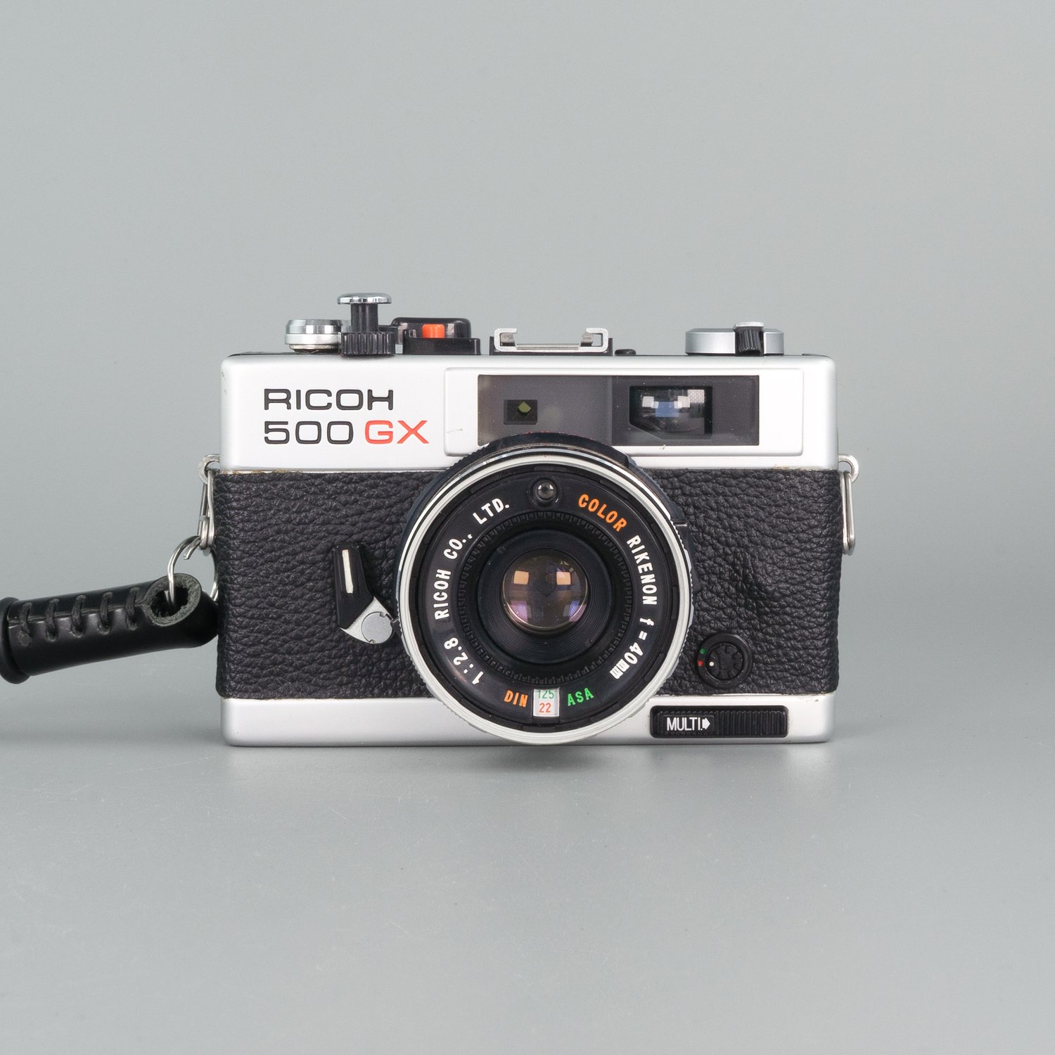 Ricoh 500 GX 35mm Rangefinder Point and shoot Film Camera refurbished analogue photography Buy now pay later Clearpay Klarna affordable vintage reusable best film camera
