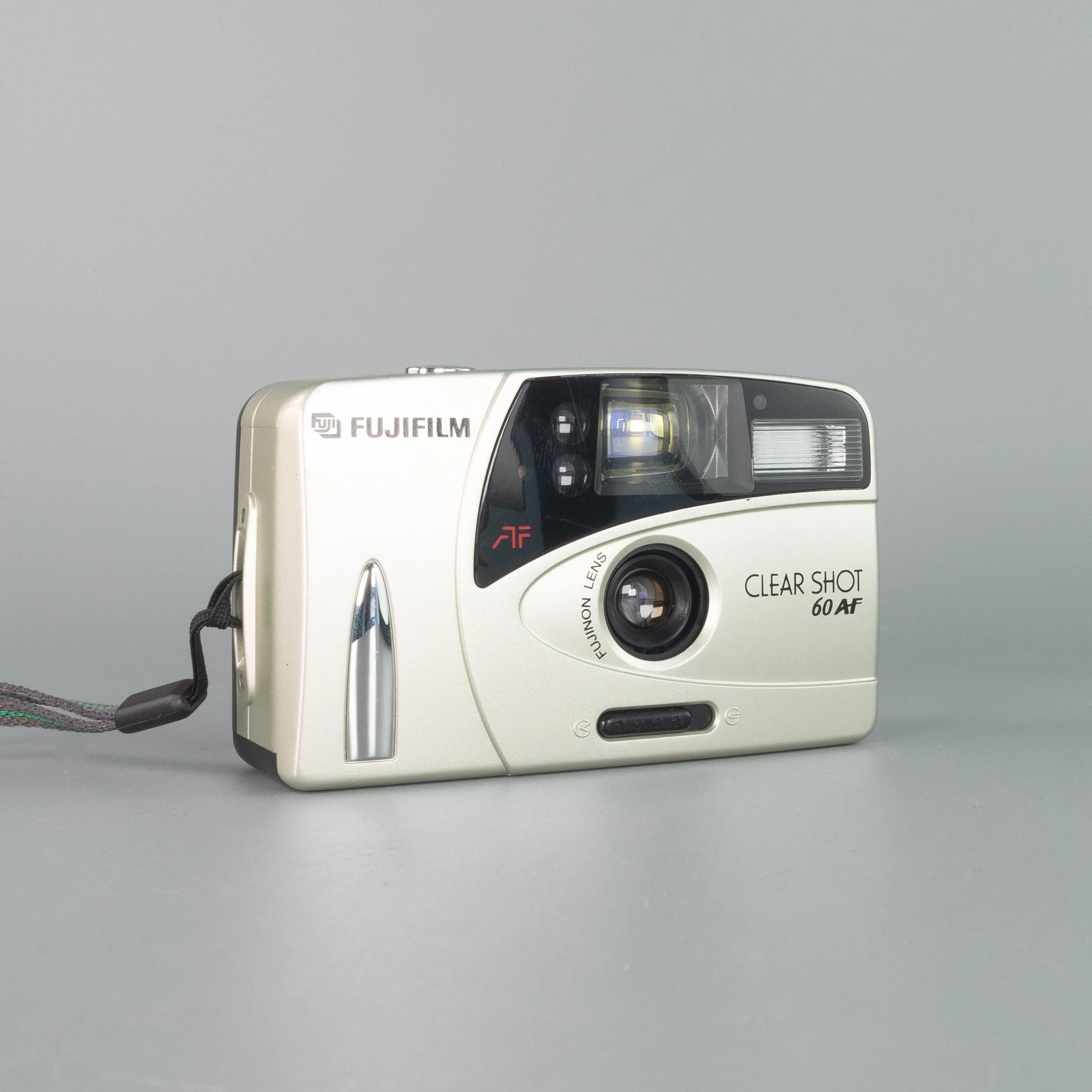 Fuji Clear Shot 60 AF 35mm Film Camera Point And Shoot analogue photography Buy now pay later Clearpay Klarna affordable film camera vintage film camera reusable film camera best film camera