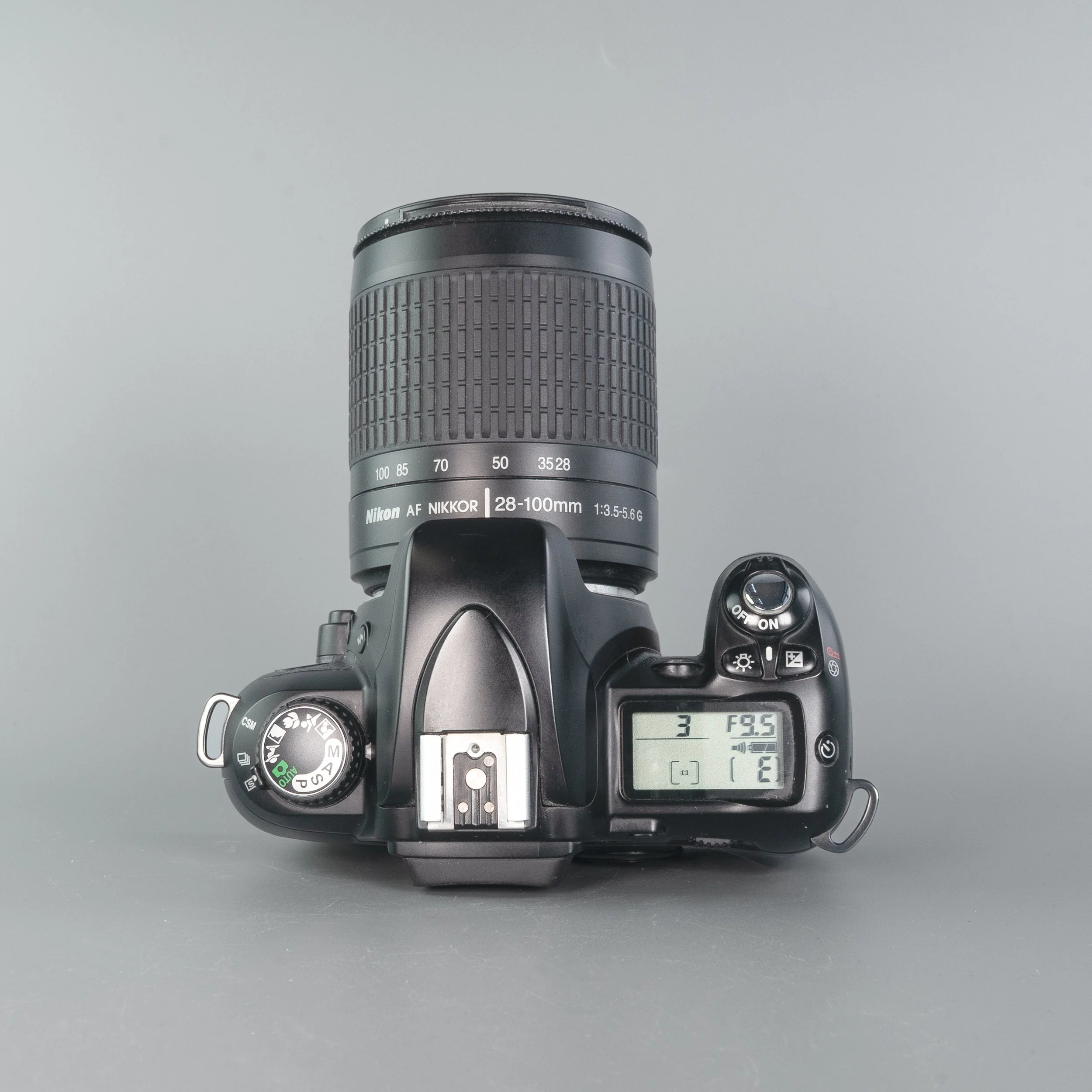 Nikon F75 Appareil Photo Reflex Noir avec 28–80 + 70–300 Original