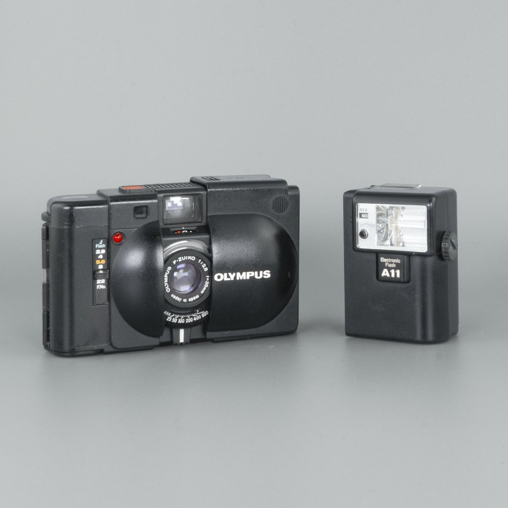 Olympus XA Rangefinder with A11 Flash — LensFayre