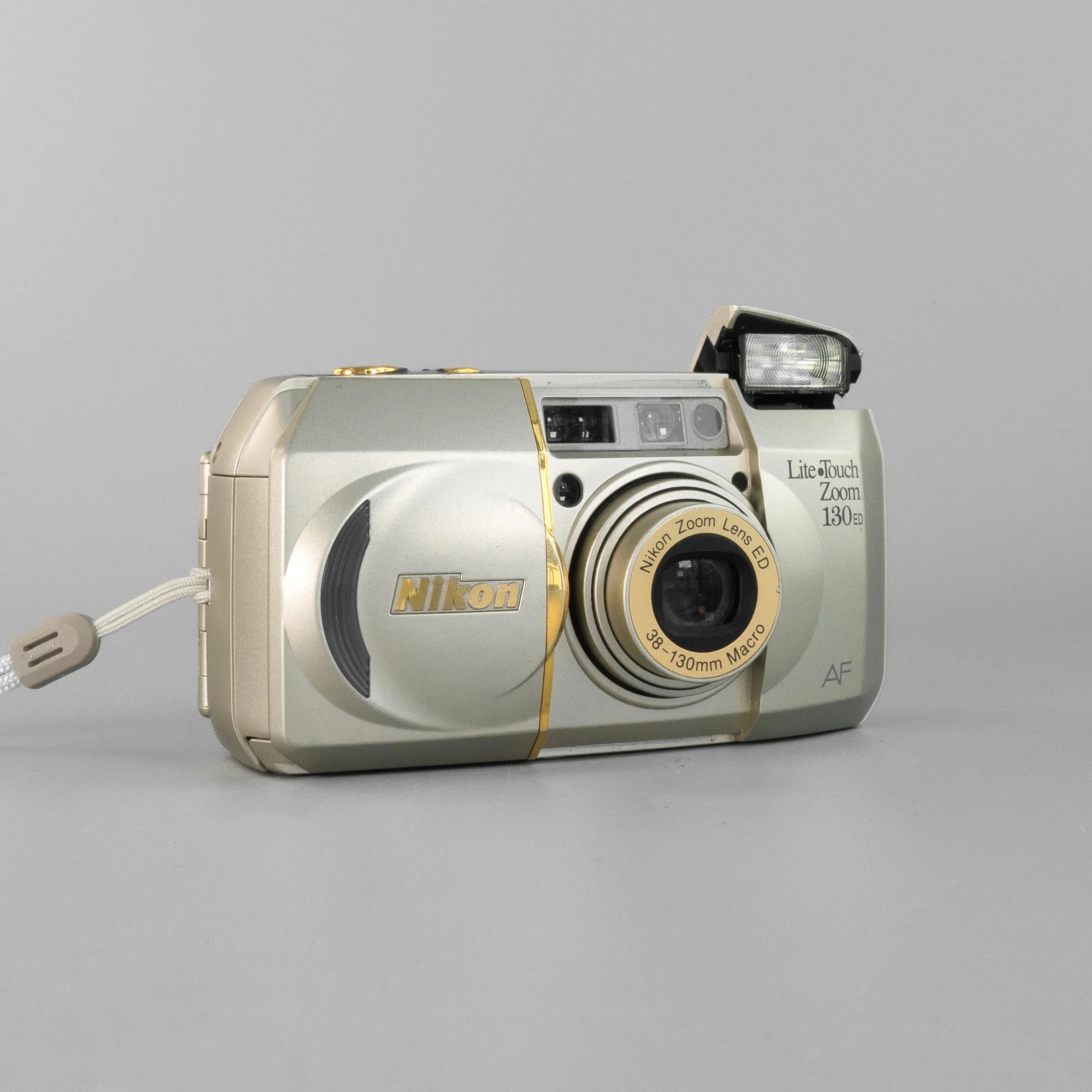 Nikon Lite Touch 130 ED compact Point and shoot Film Camera refurbished analogue photography affordable vintage reusable best film camera