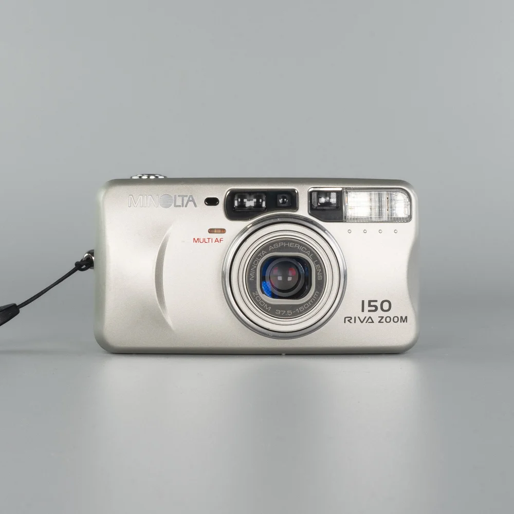 Minolta Riva Zoom 150 35mm Point and Shoot Film Camera — LensFayre