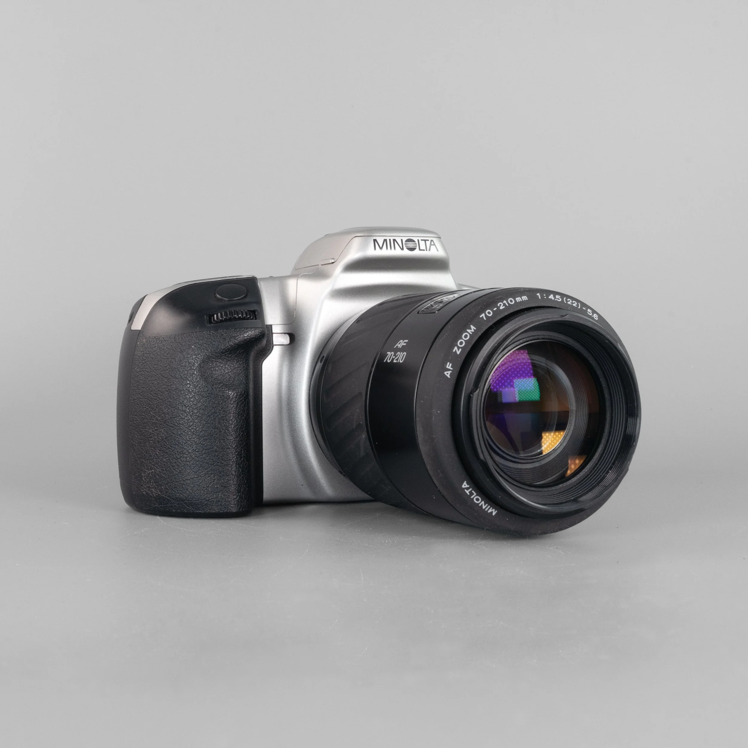 Minolta Dynax 500si compact point and shoot camera refurbished analogue photography Buy now pay later Clearpay Klarna affordable vintage reusable