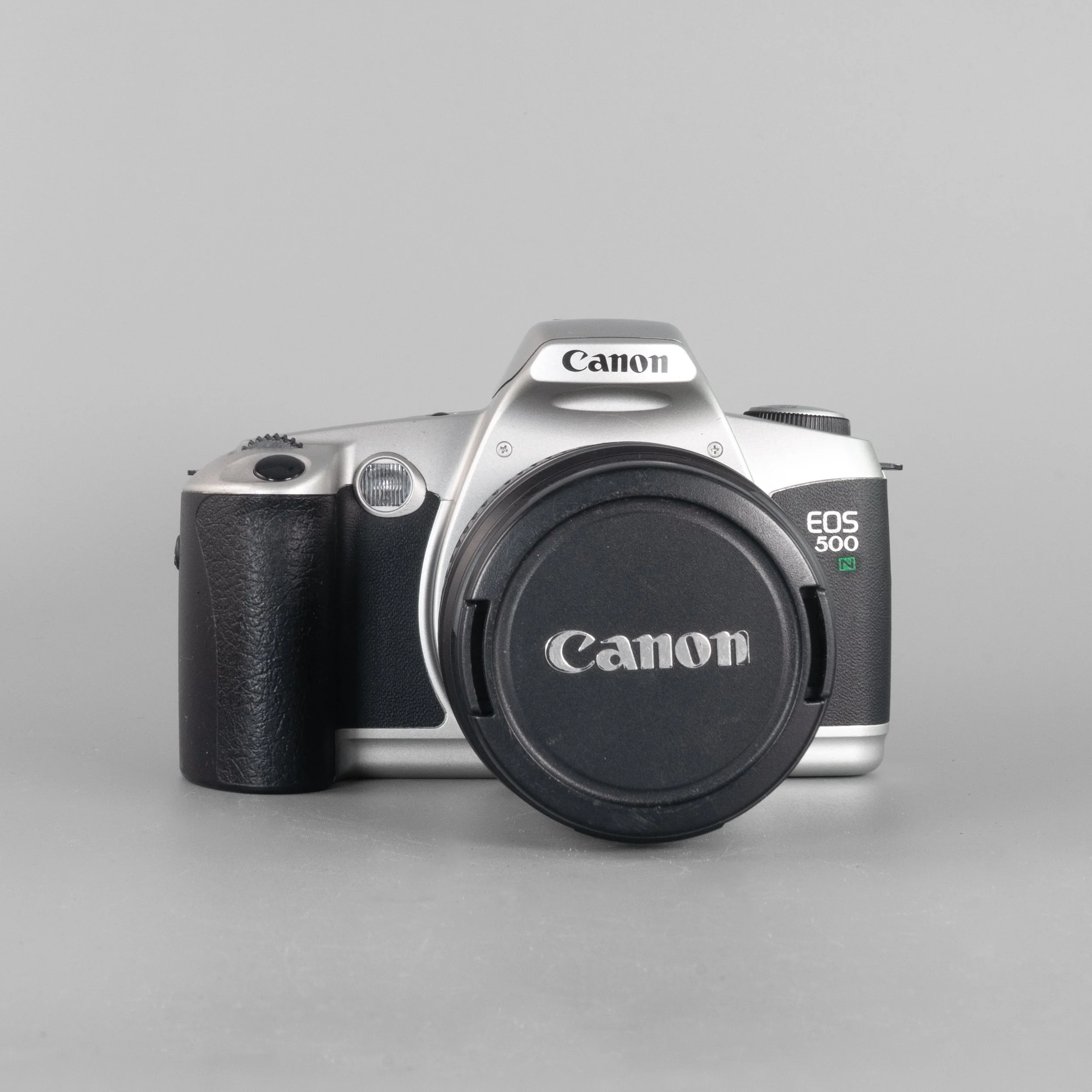 Canon EOS 500n SLR Film Camera refurbished analogue photography Buy now pay later Clearpay Klarna affordable vintage reusable