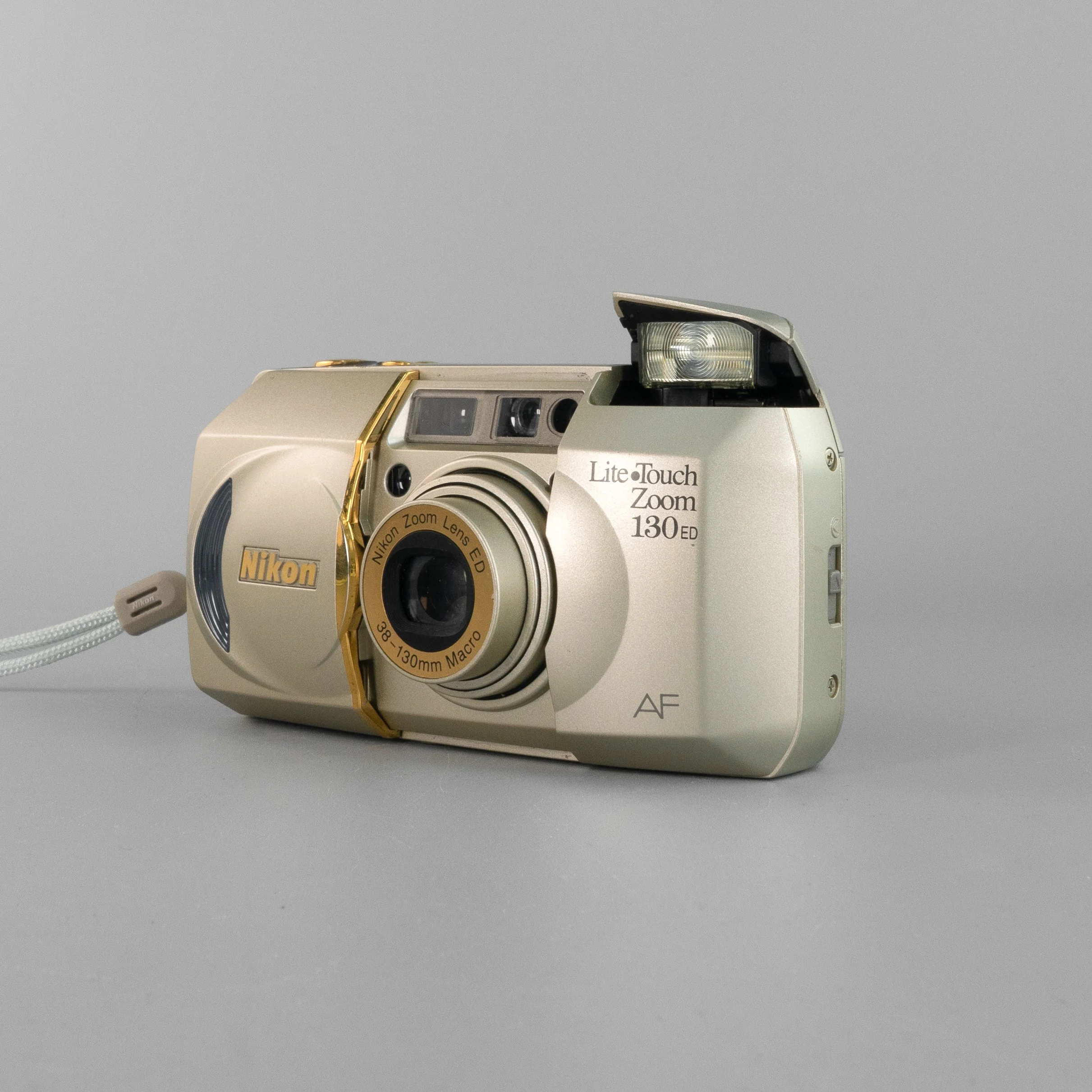 Nikon Lite Touch 130 ED compact Point and shoot Film Camera refurbished analogue photography affordable vintage reusable best film camera