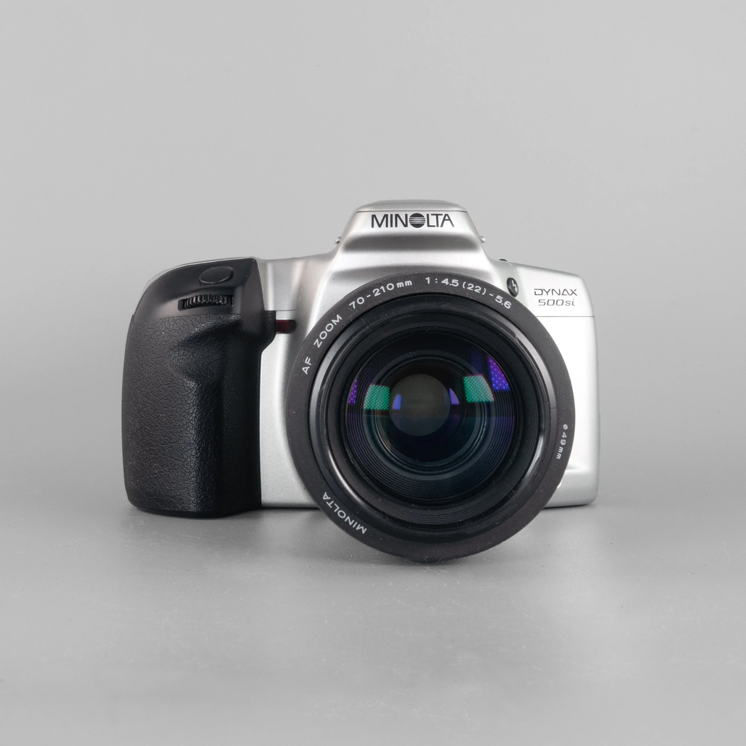 Minolta Dynax 500si compact point and shoot camera refurbished analogue photography Buy now pay later Clearpay Klarna affordable vintage reusable