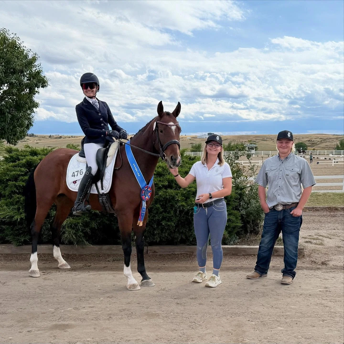 Day 1 &amp; 2 in Colorado: Barbarella won the Regional Materiale with an impressive 80+ in her Materiale, over two approved stallions. 

Emeres did great in her warmup Intermediate 1, handily winning w a 66%, a clean test but too many small mistakes 