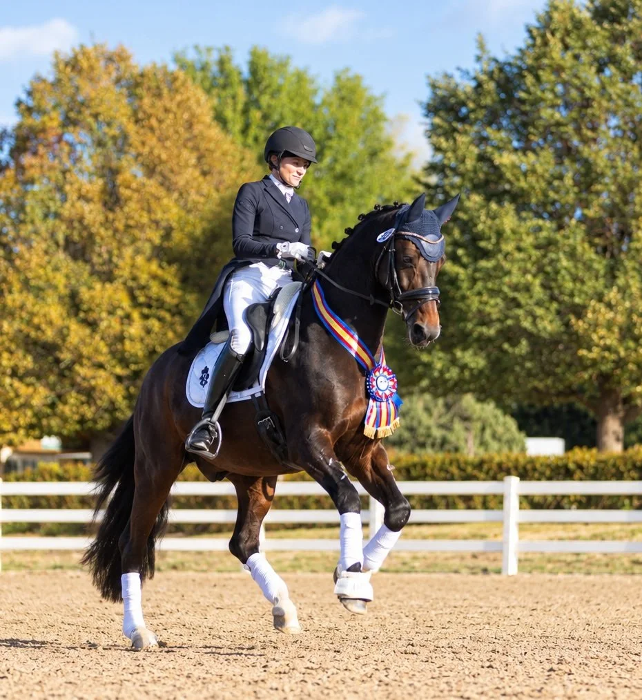 Gizmo, FEI Intermediate 1 Champion
