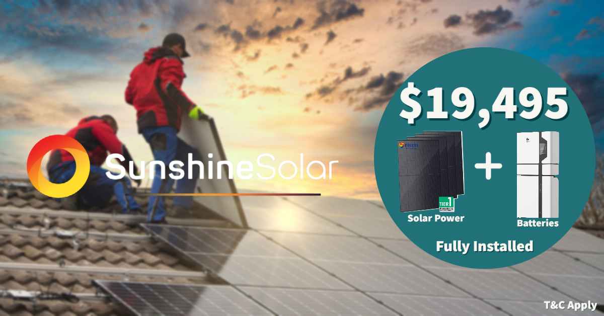 Sunshine Solar Promotions — Sunshine Solar