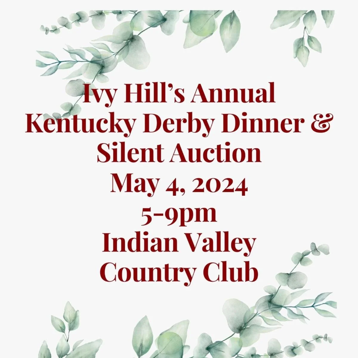 Calendar — Ivy Hill Therapeutic Equestrian Center