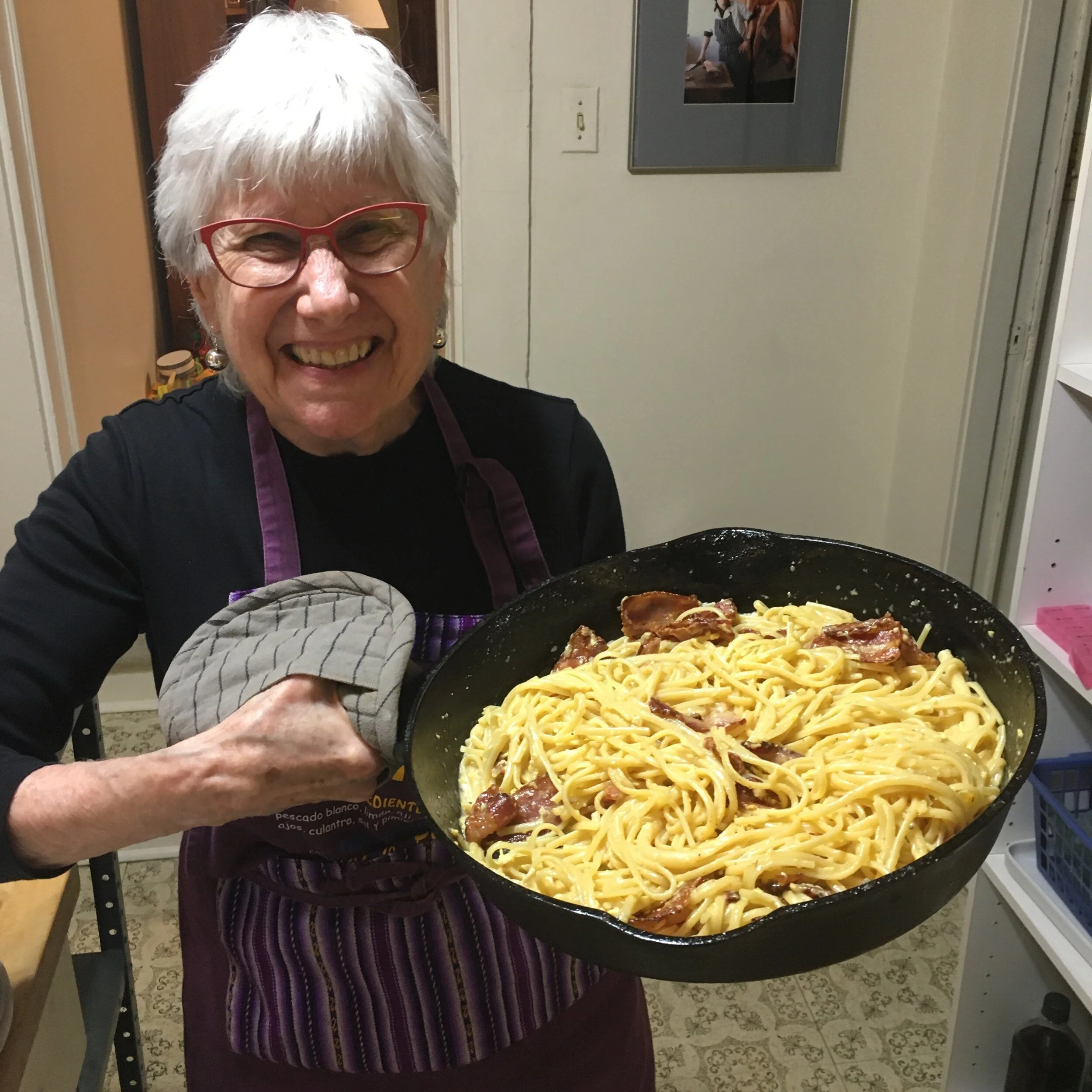 Coronavirus reunion edition: Jenny and Gargantubaby visit Gramps and Nonna