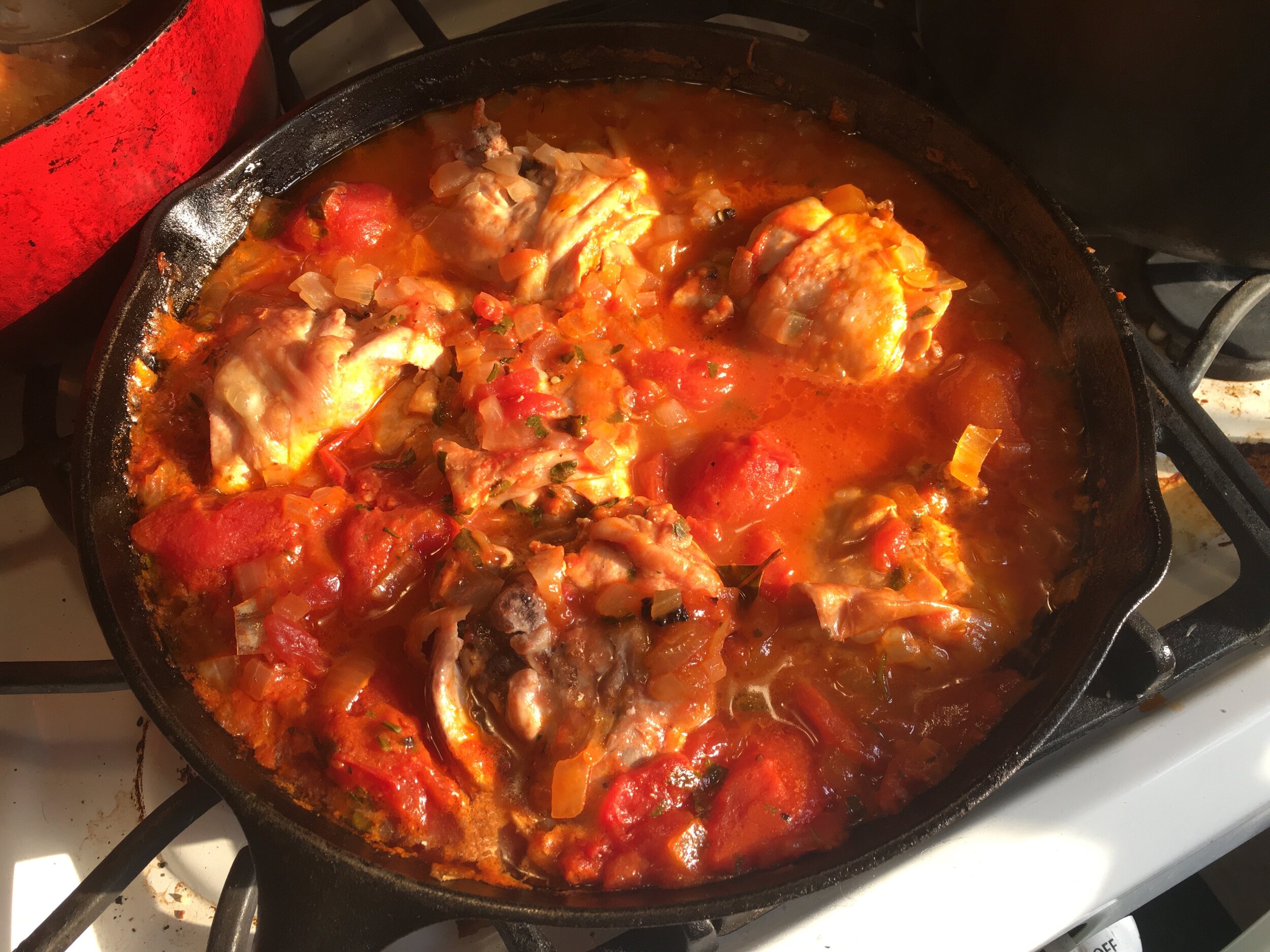 Chicken cacciatora and WTF