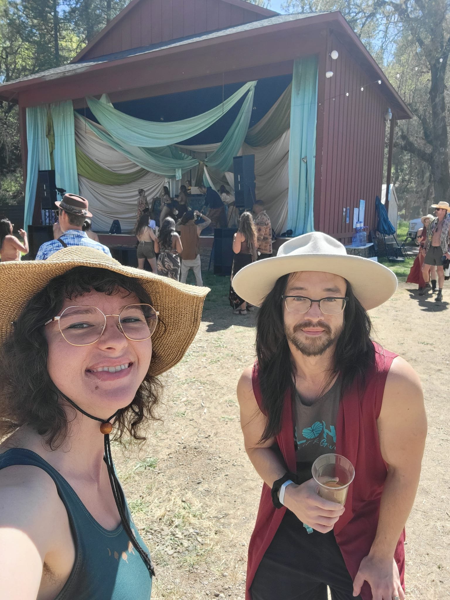 💗 ⚡High Vibe Fest 2024⚡ 💗

Highlights:
💃🏼Dancing with friends
☀️Napping in the Sun 
😴Guiding a radical rest practice 
🍯Activation's performance 
🪽Deya Dova's show 
💙Brotha Jag's set with his drum dancers 
👽Nature's comedy show 
☕Cacao with N