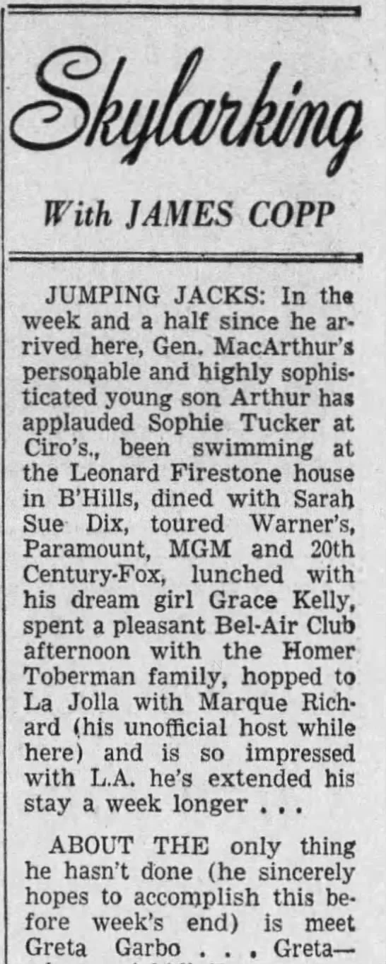 The Los Angeles Times (Los Angeles, CA) - Aug 05, 1954