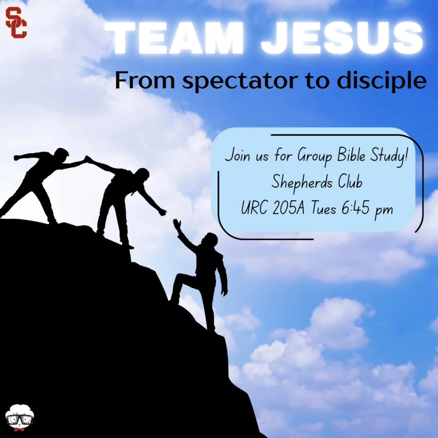***CORRECTION: We will meet via zoom today, not in URC 205A!

12 apostles were appointed and sent out to preach the gospel - they became Jesus' hands and feet in the world, expanding His kingdom to the ends of the earth. But keep in mind that they st