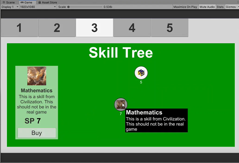 2/7 - 2/21: UI Essentials & Skill Trees — Nikhil Ghosh