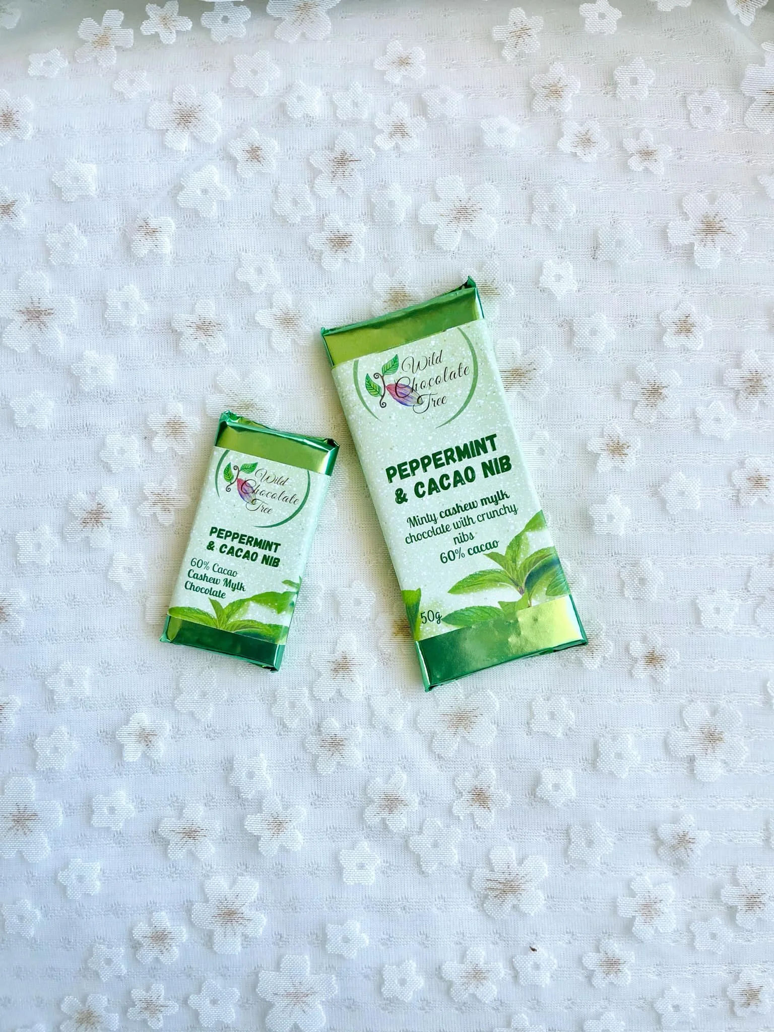 Peppermint and Cacao Nib  (Cashew Mylk)