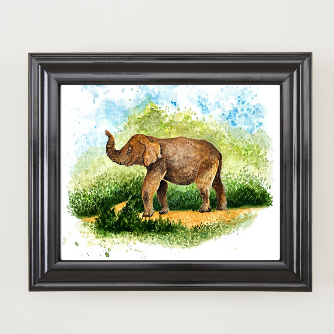 Black frame elephant mom .png