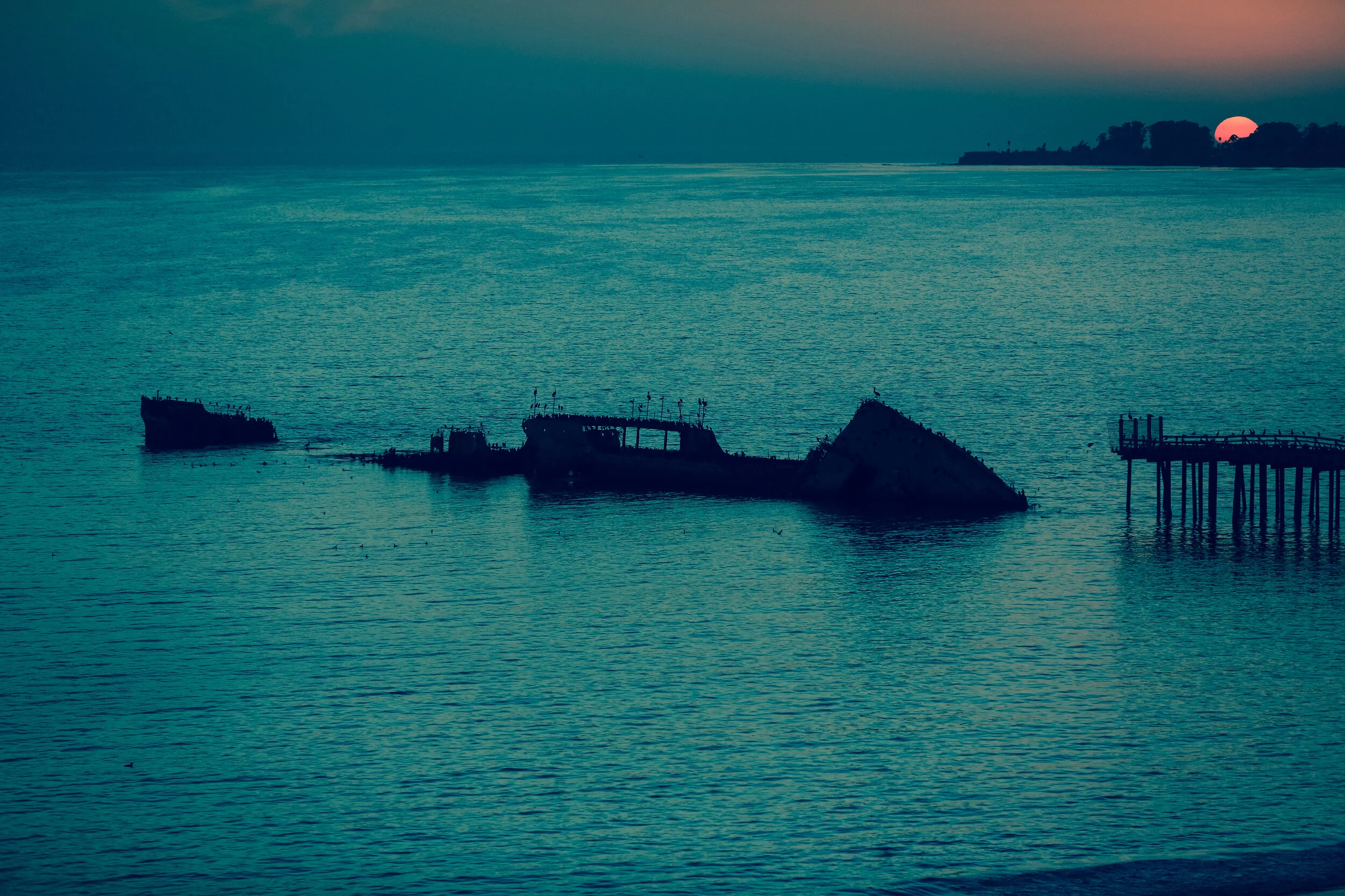 Cement Ship - Fine Art Metal Print