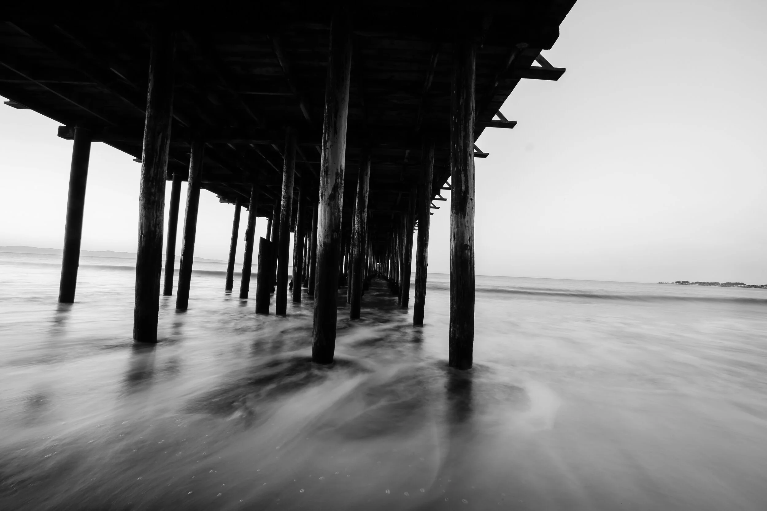 Serene Pier - Fine Art Metal Prints