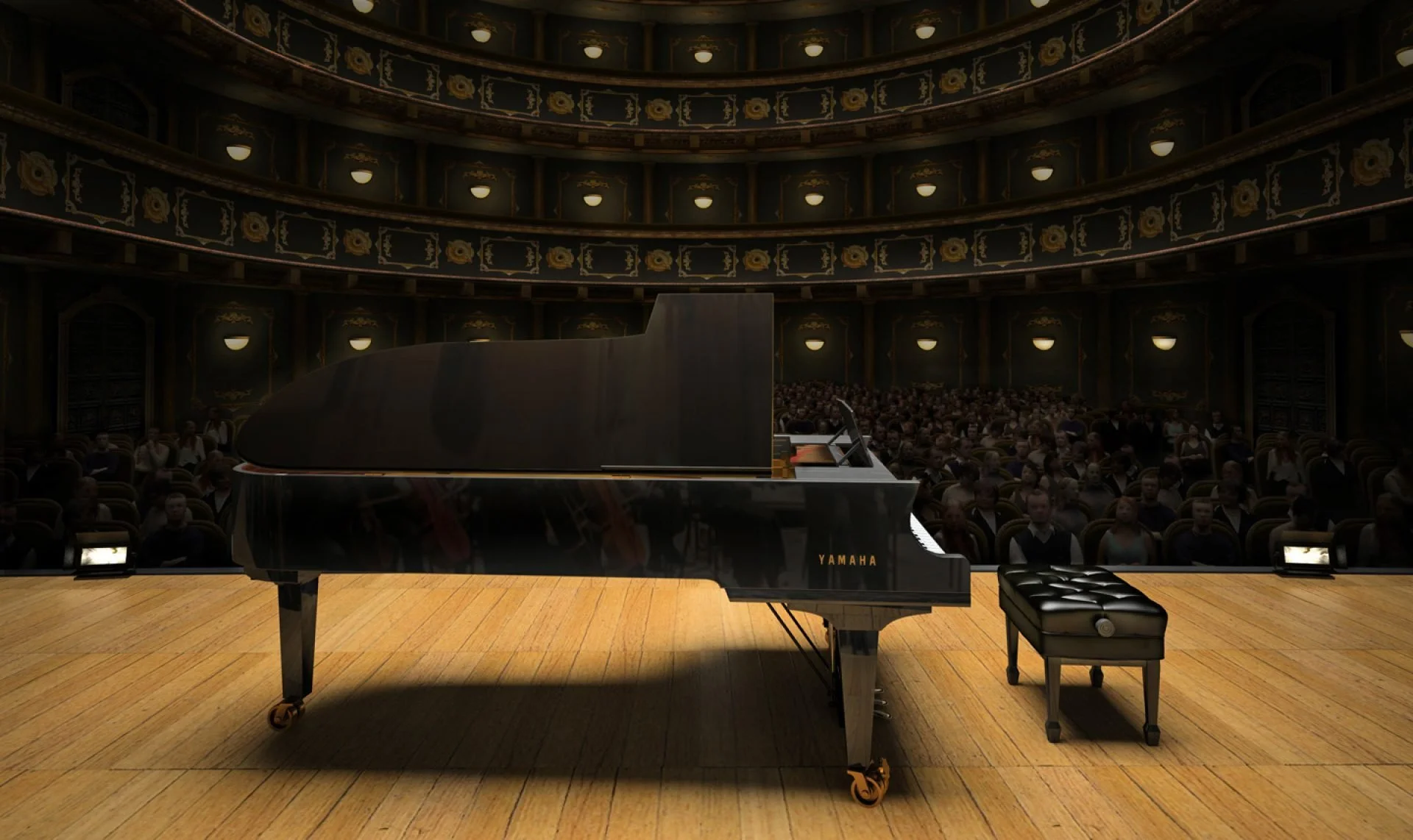 Watch Vitaly perform on brand new Yamaha CFX