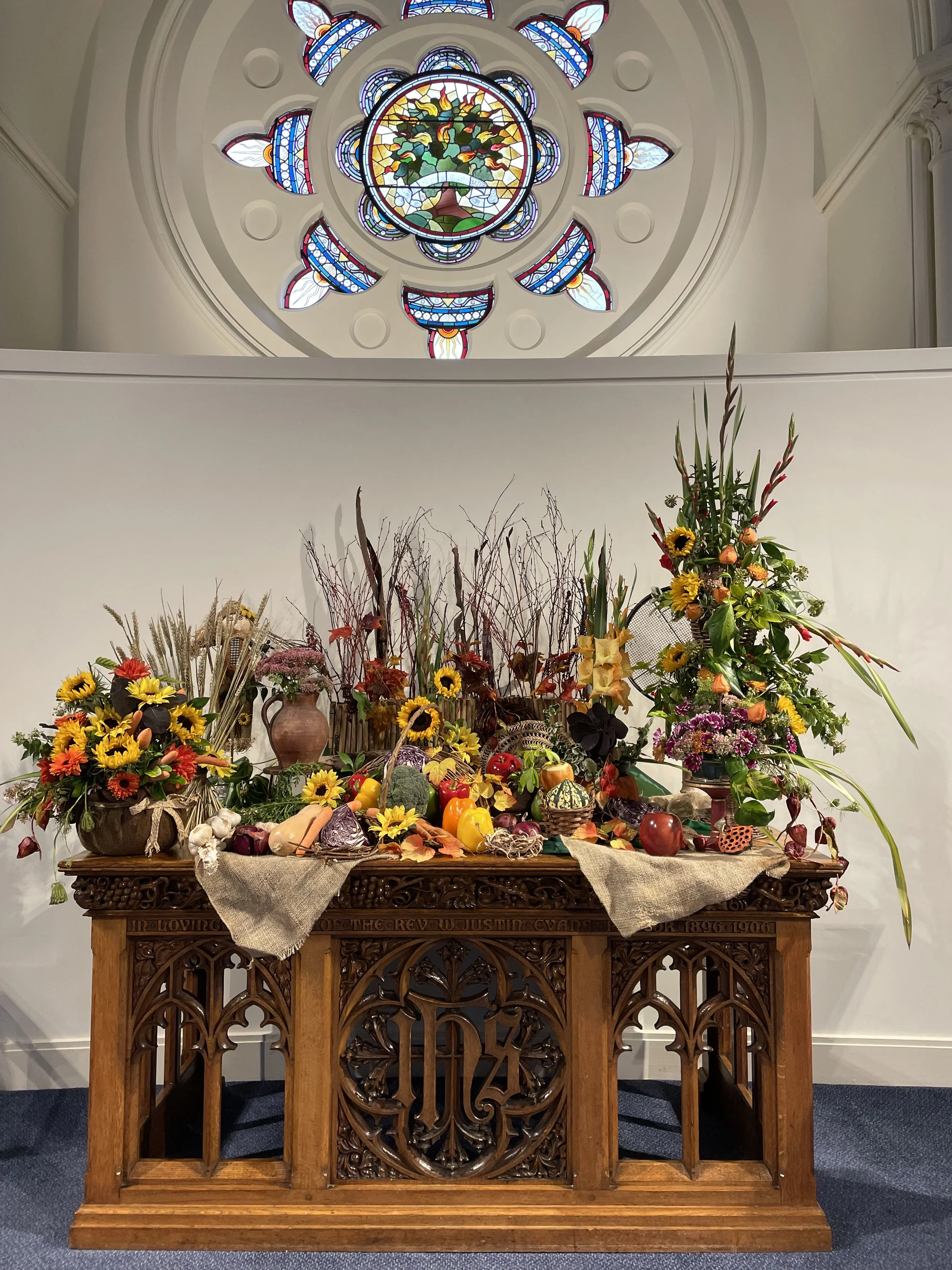 Worship for Harvest: led by our Minister